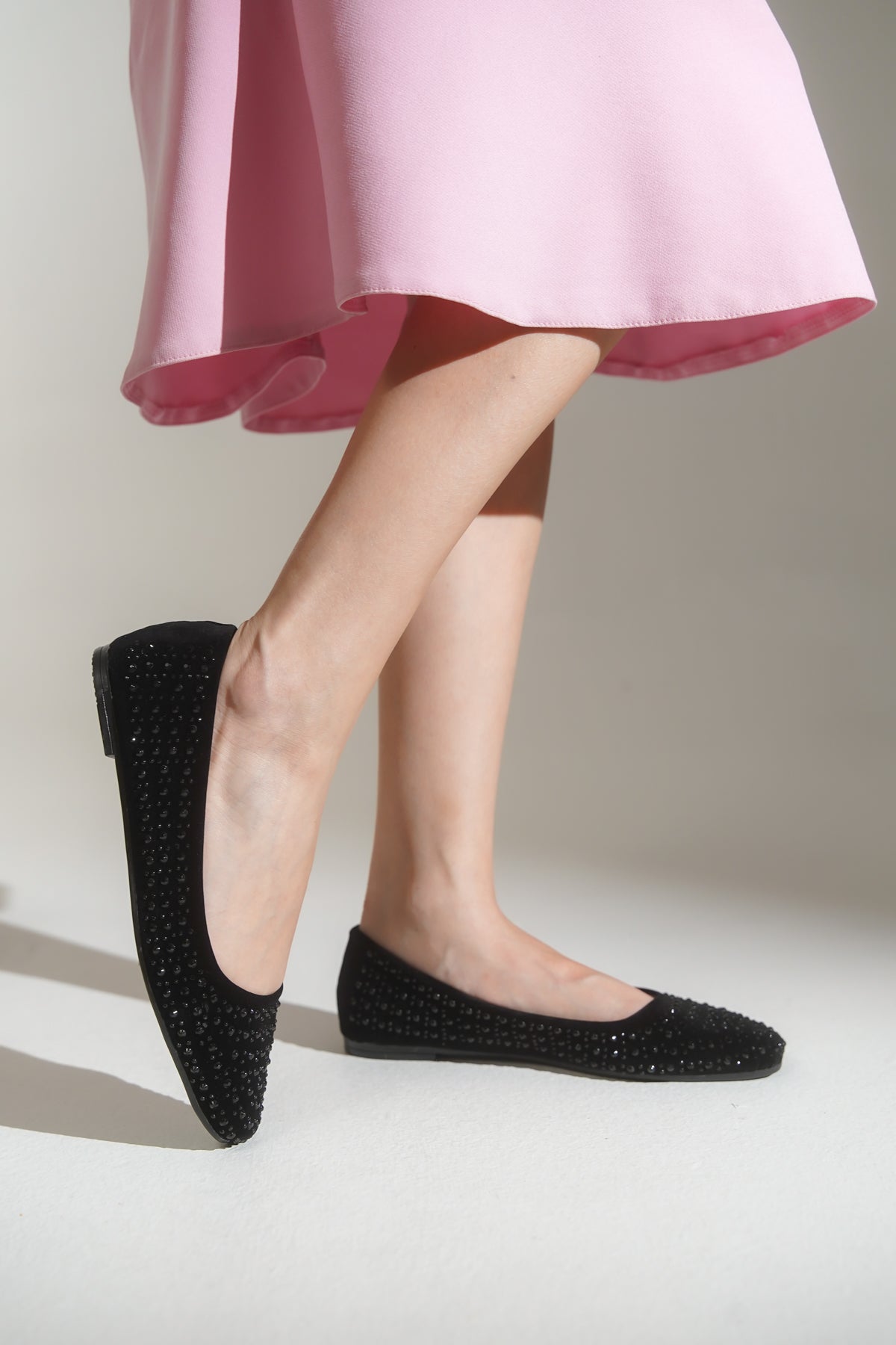 Karla Kadın Taşlı Babet