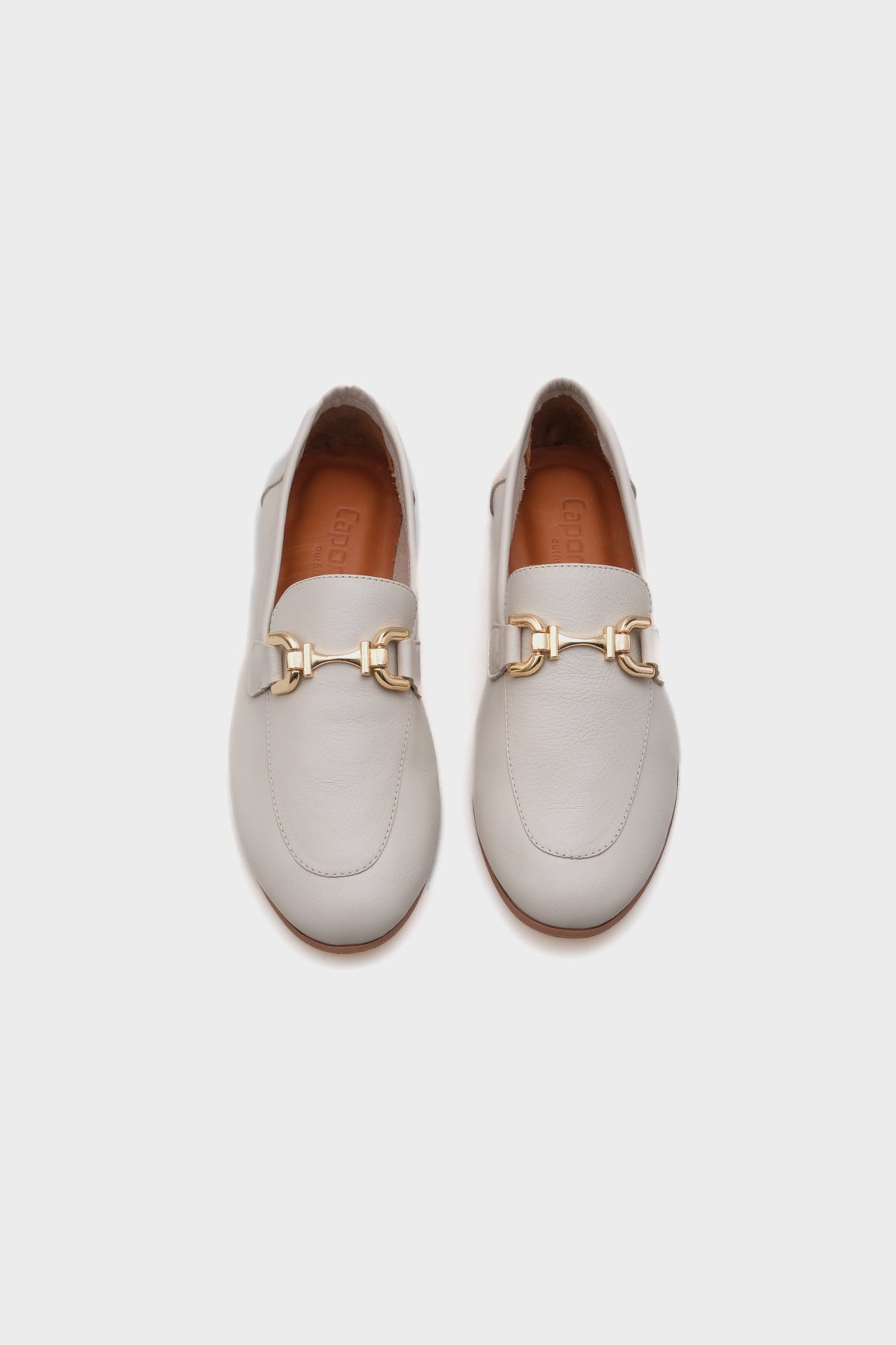 Cally Hakiki Deri Kadın Loafer