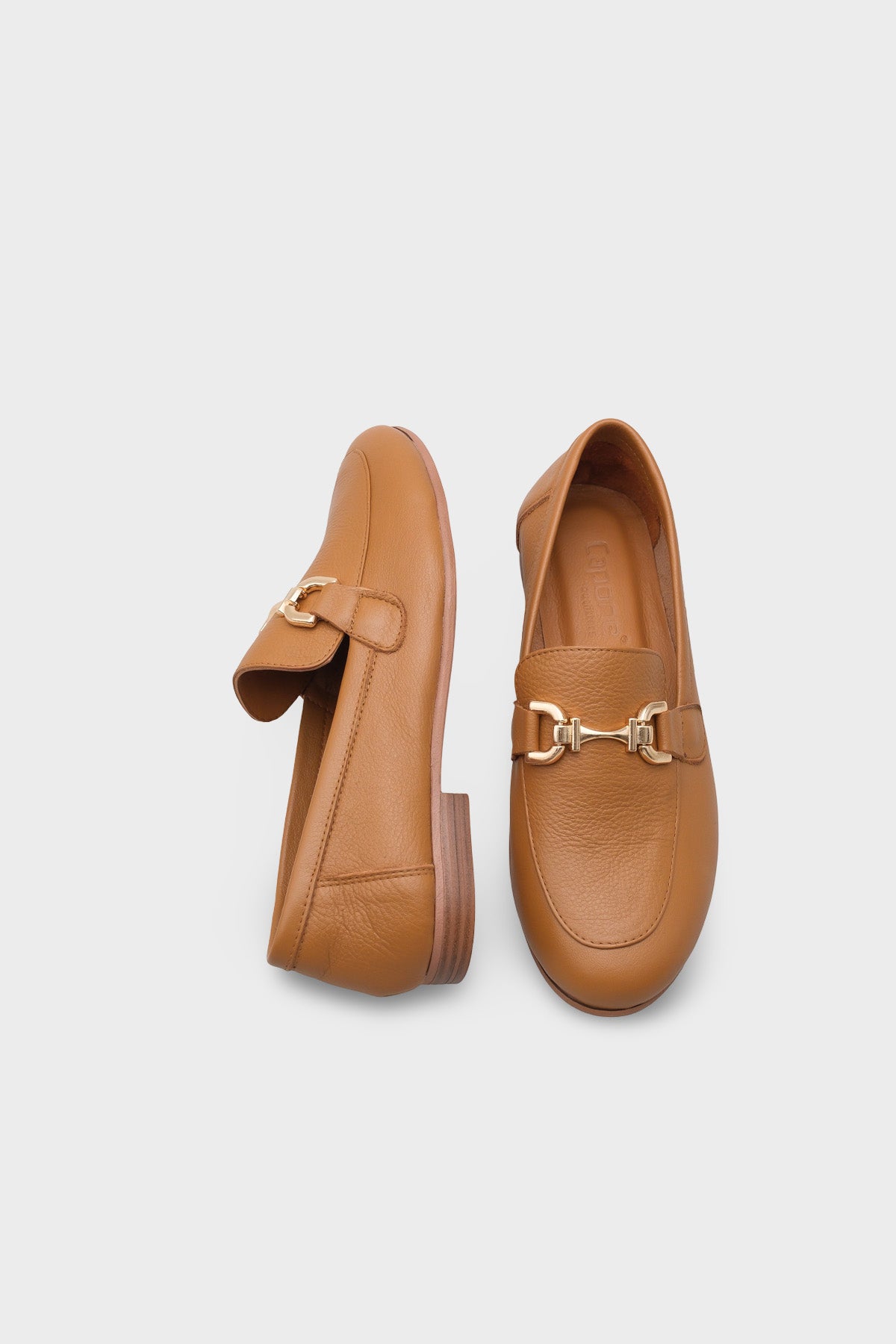 Cally Hakiki Deri Kadın Loafer