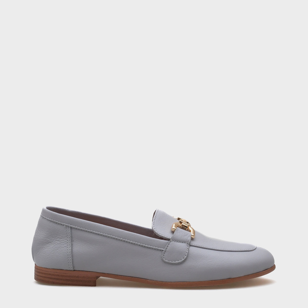 Cally Hakiki Deri Kadın Loafer