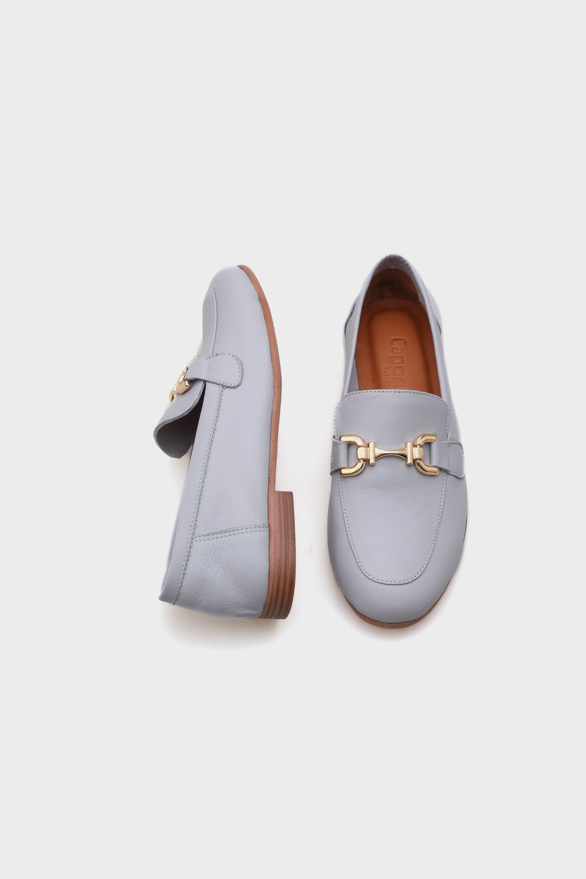 Cally Hakiki Deri Kadın Loafer