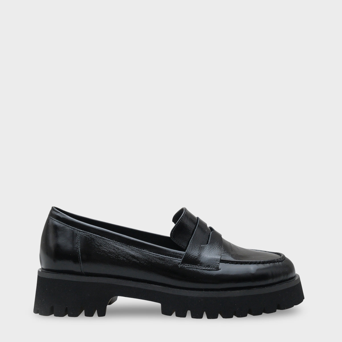 Tisha Mantar Tabanlı Hakiki Deri Kadın Loafer