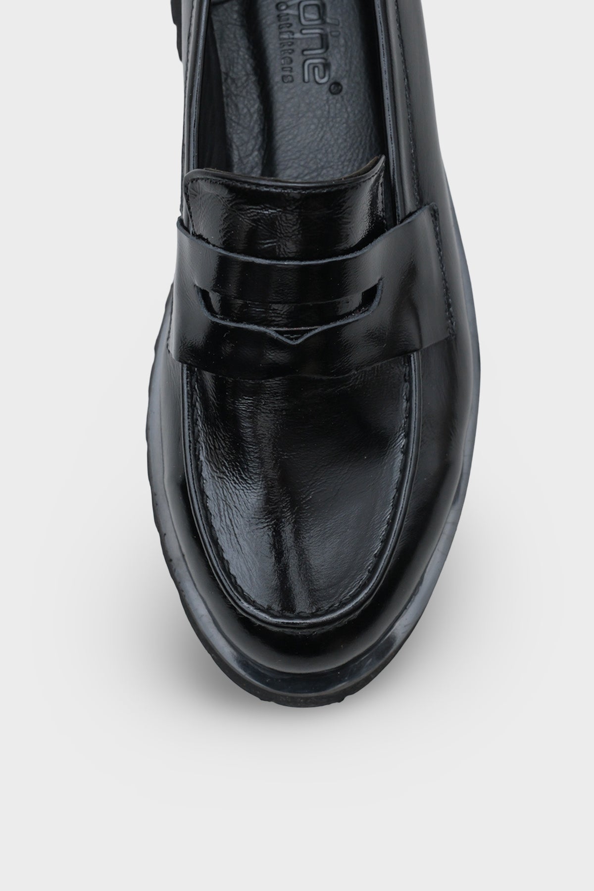 Tisha Mantar Tabanlı Deri Kadın Loafer