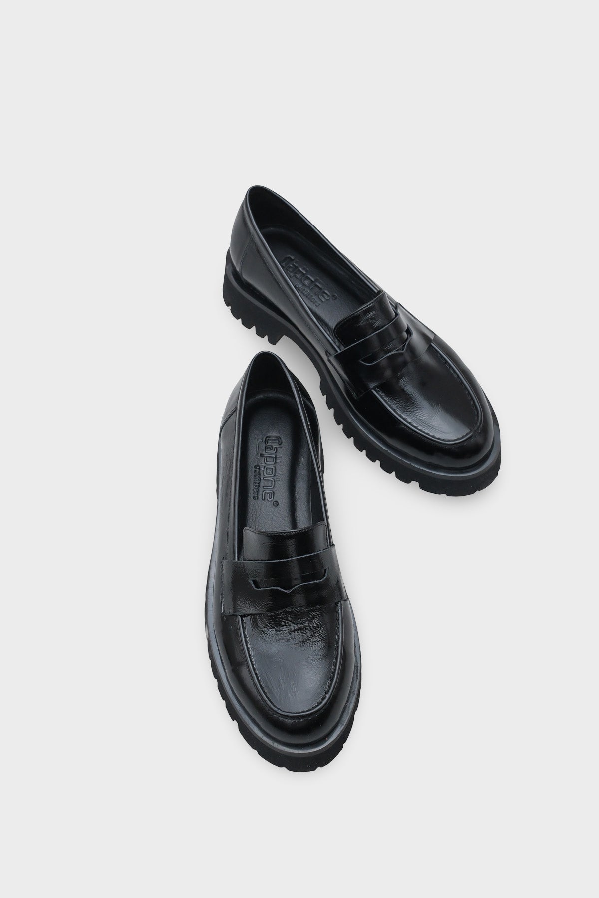 Tisha Mantar Tabanlı Deri Kadın Loafer