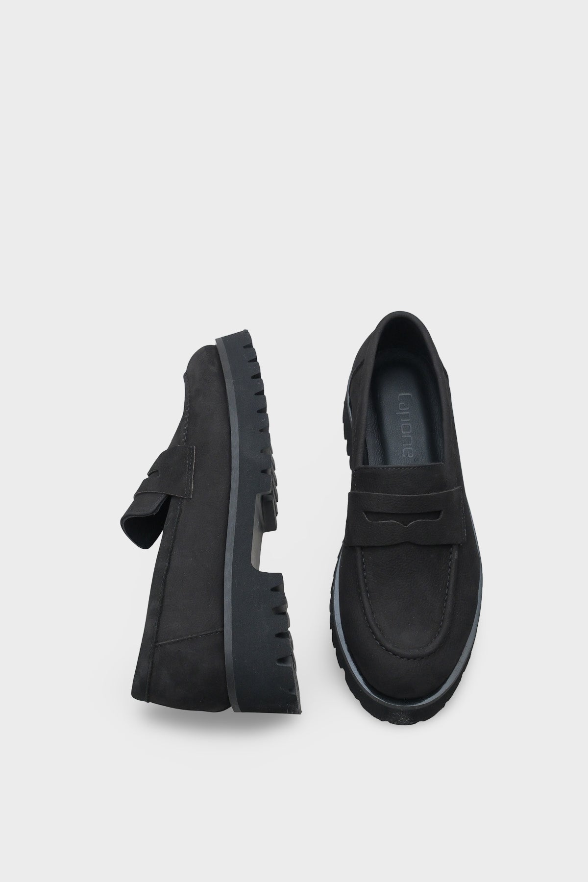 Tisha Mantar Tabanlı Deri Kadın Loafer