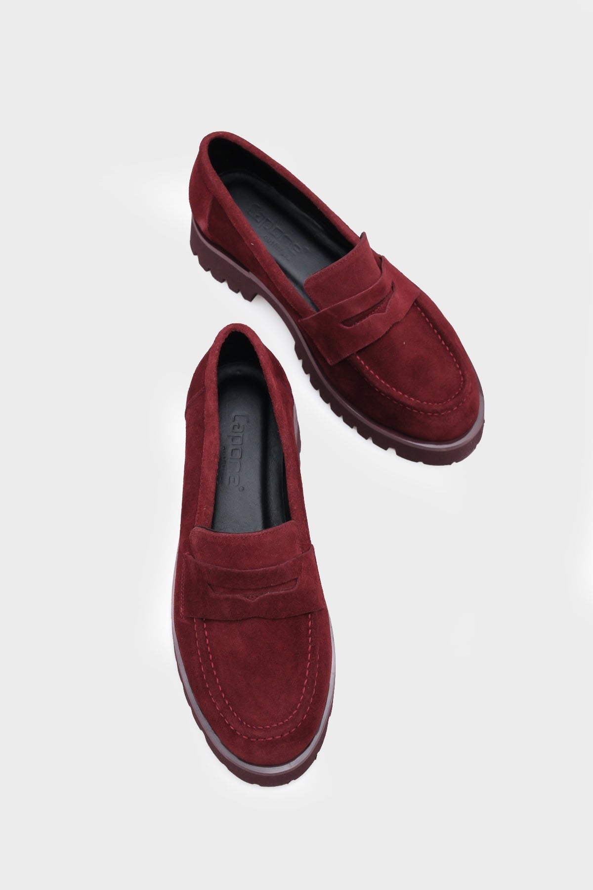 Tisha Mantar Tabanlı Deri Kadın Loafer