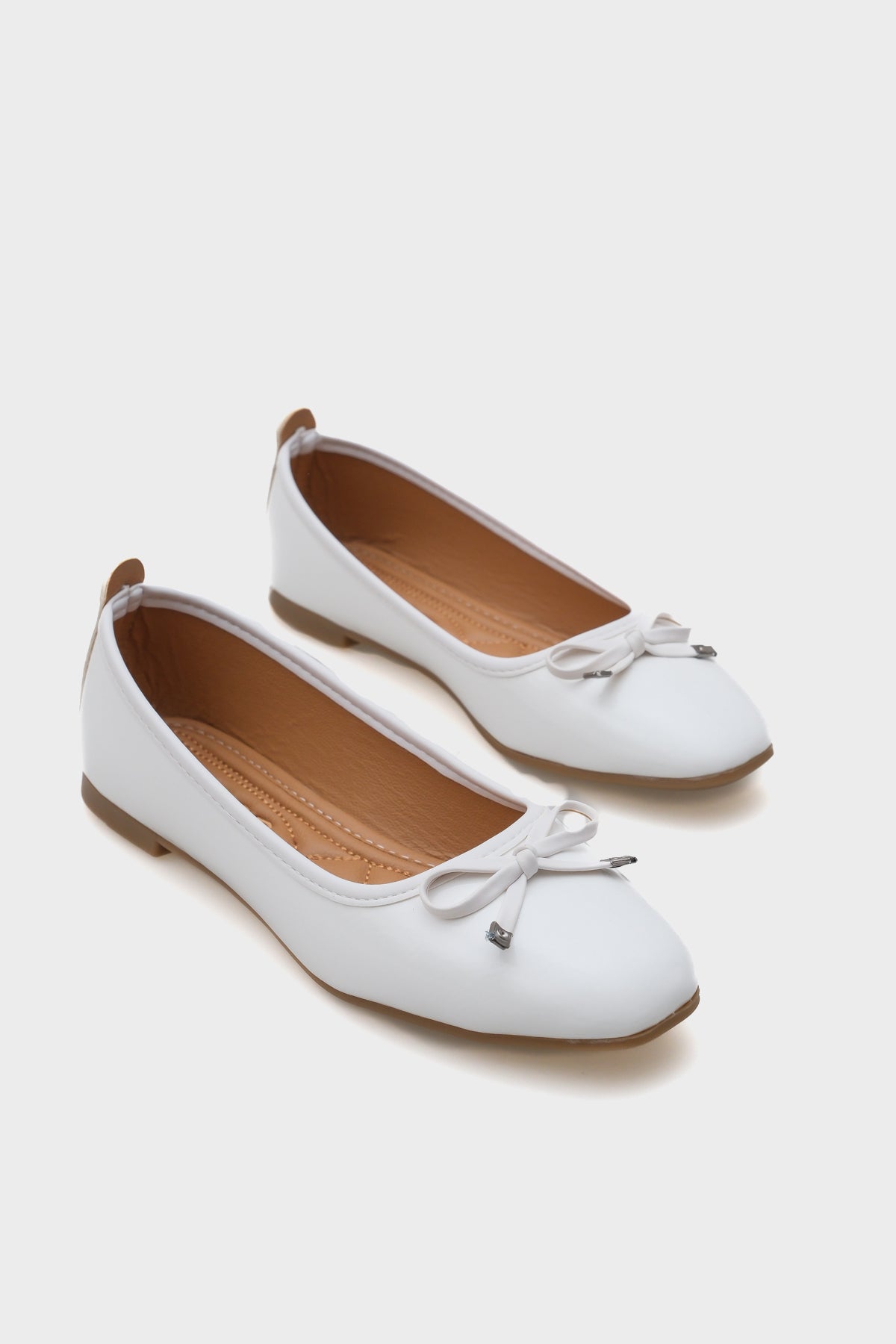 Hana Trend Kırışık Desen Kadın Babet