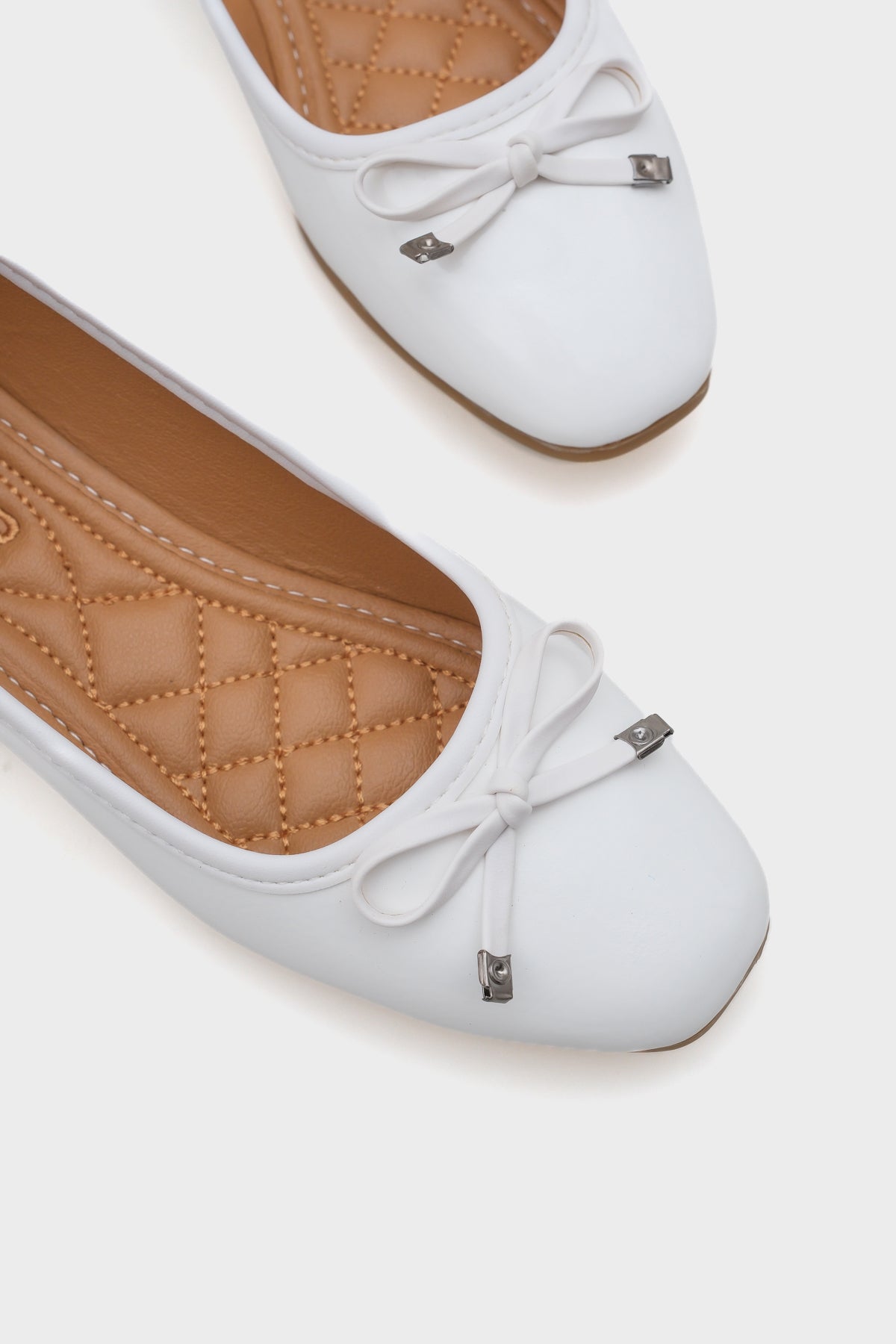 Hana Trend Kırışık Desen Kadın Babet