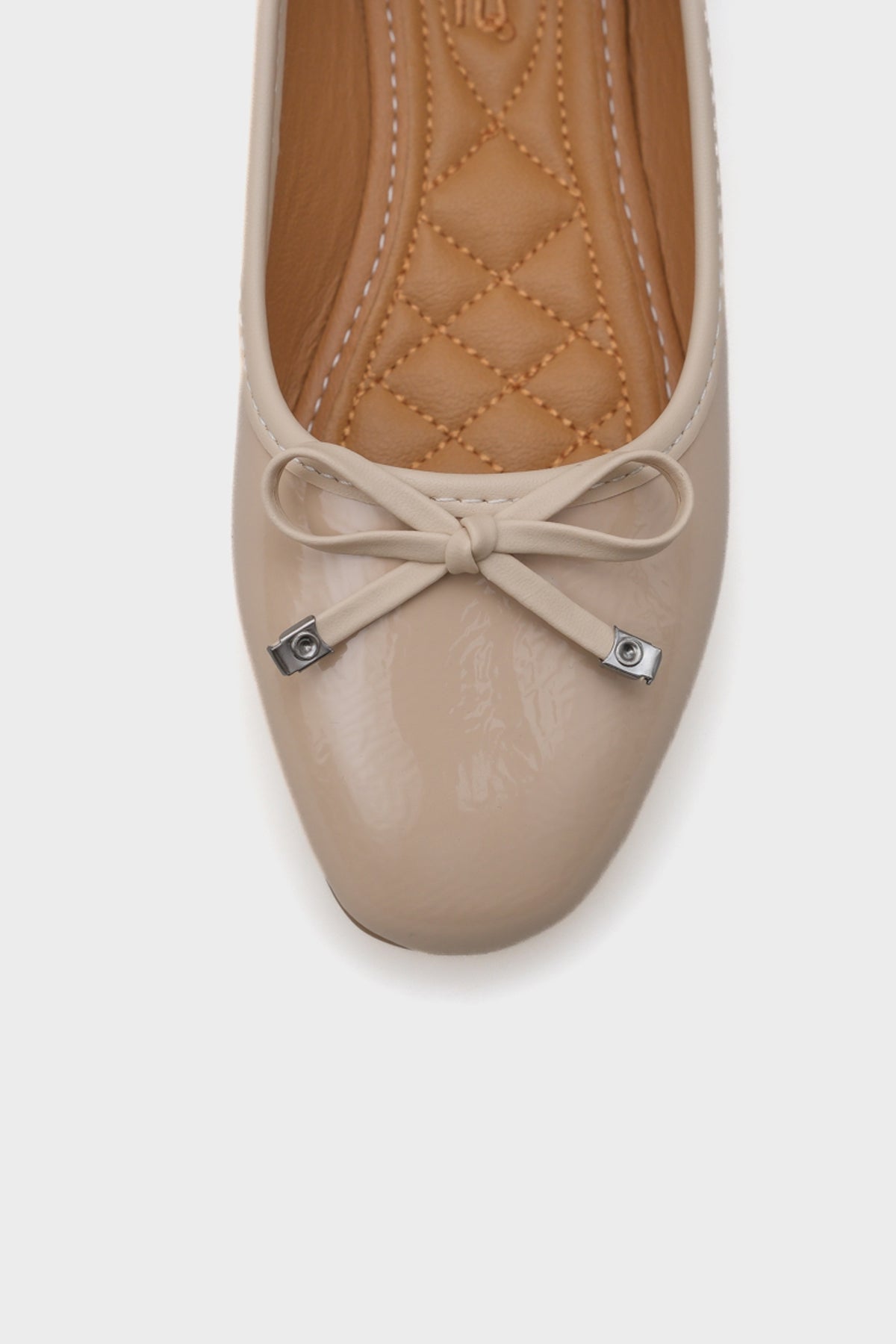 Hana Trend Kırışık Desen Kadın Babet