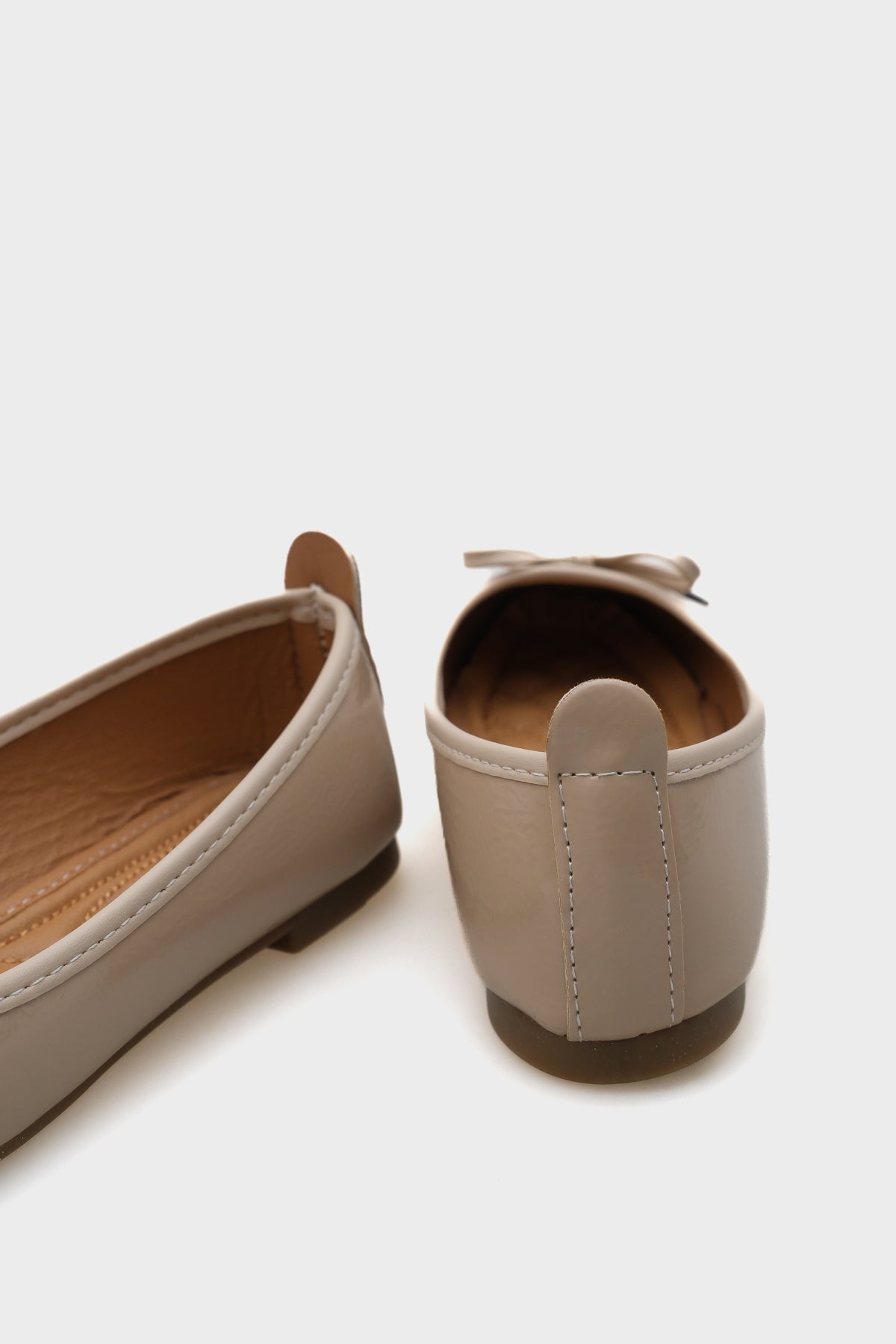 Hana Trend Kırışık Desen Kadın Babet