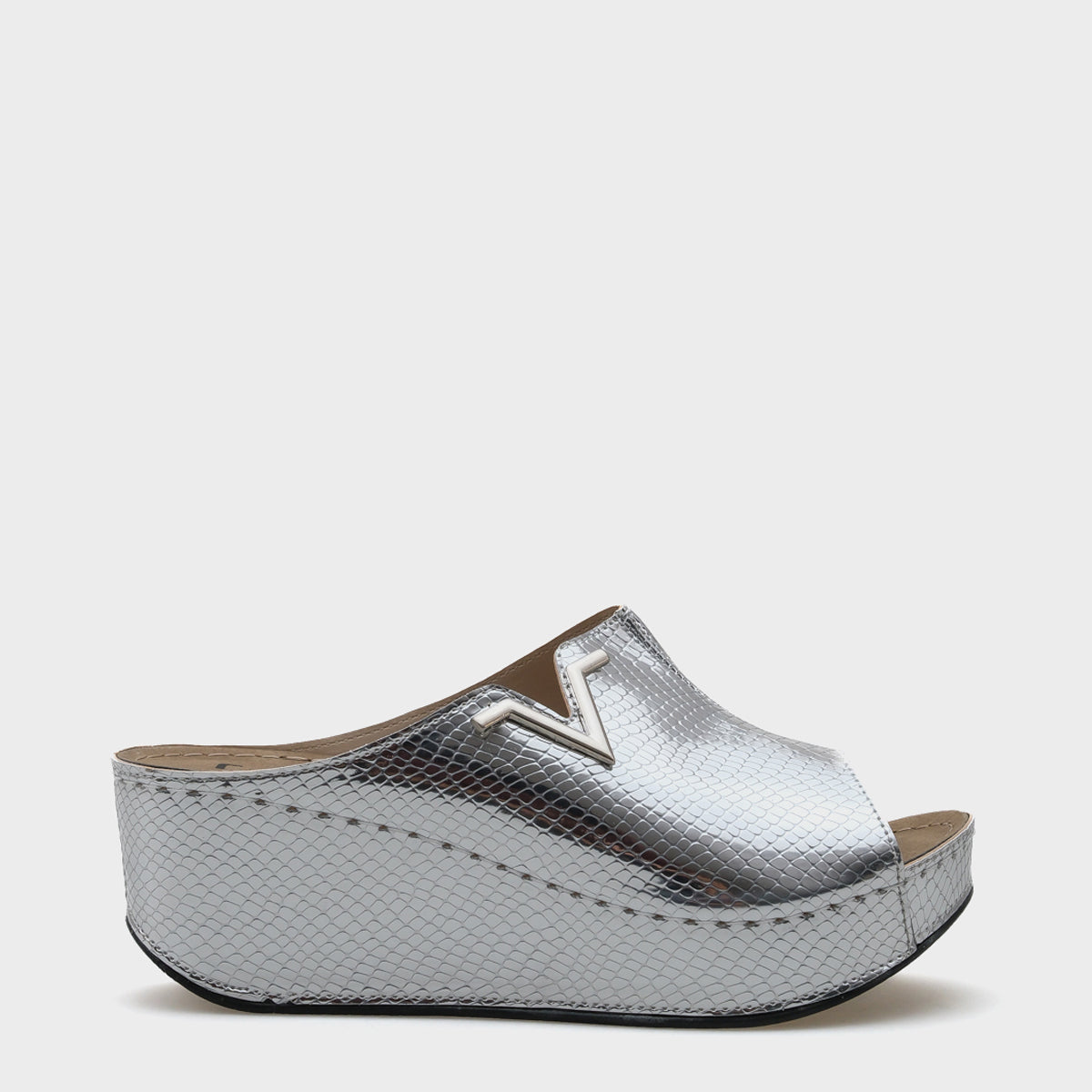 Kailey 6145 Kadın Dolgu Topuklu V Toka Terlik