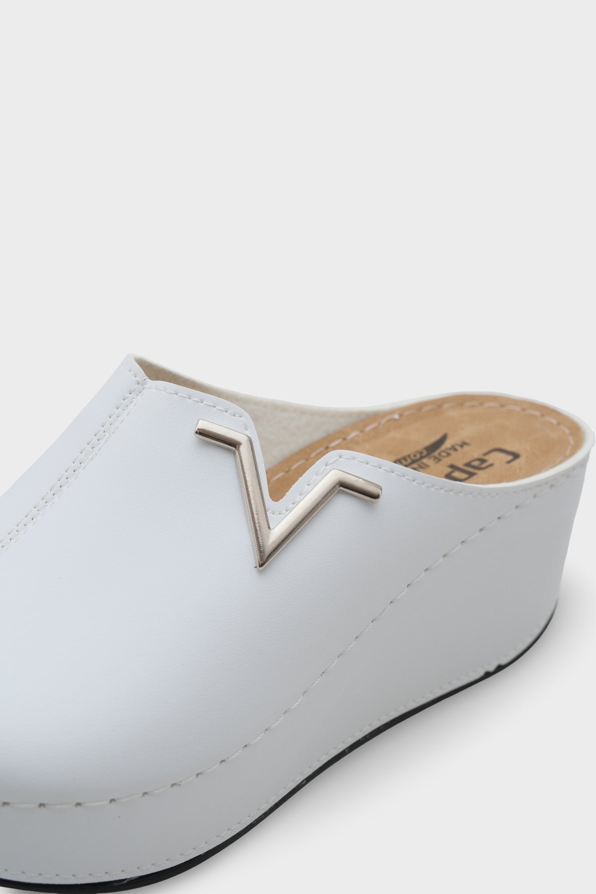 Kailey 6145 Kadın Dolgu Topuklu V Toka Terlik