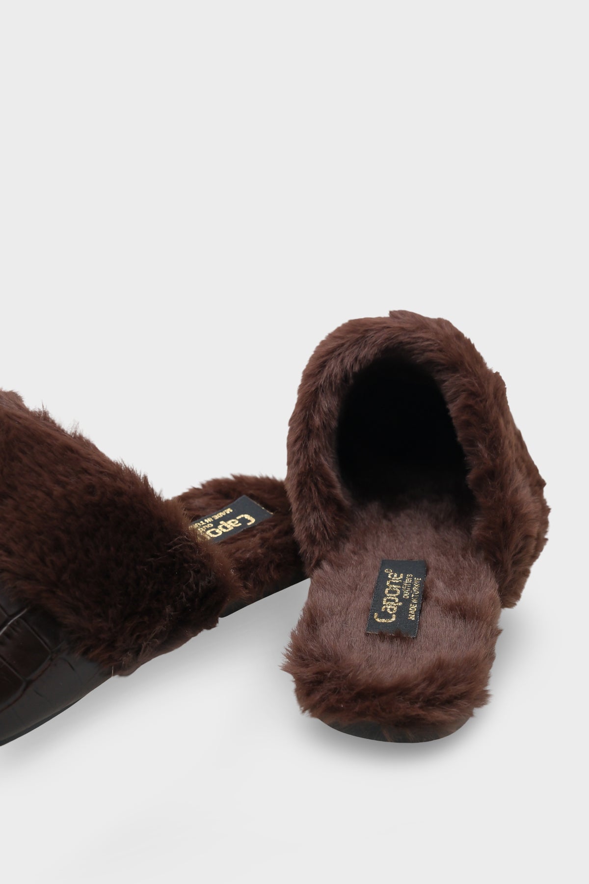 Elyse Kadın Kapalı Gondol Tüylü Terlik