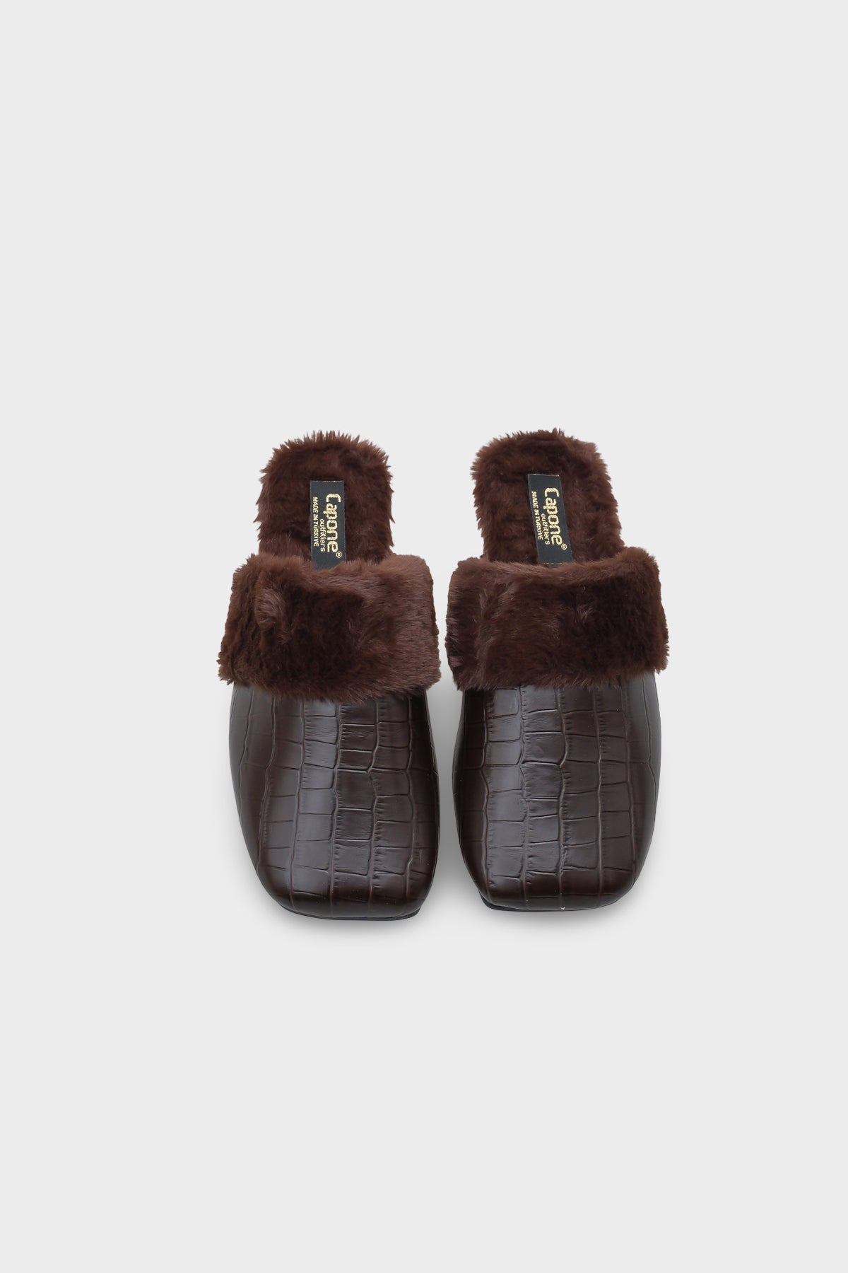 Elyse Kadın Kapalı Gondol Tüylü Terlik