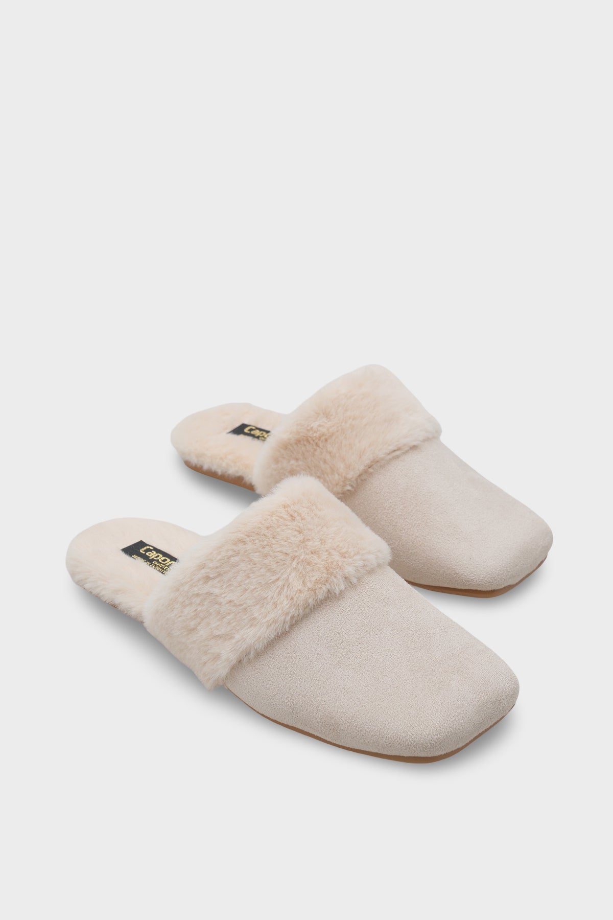 Elyse Kadın Kapalı Gondol Tüylü Terlik