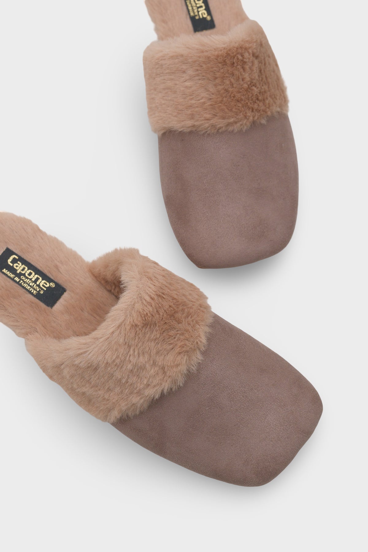 Elyse Kadın Kapalı Gondol Tüylü Terlik