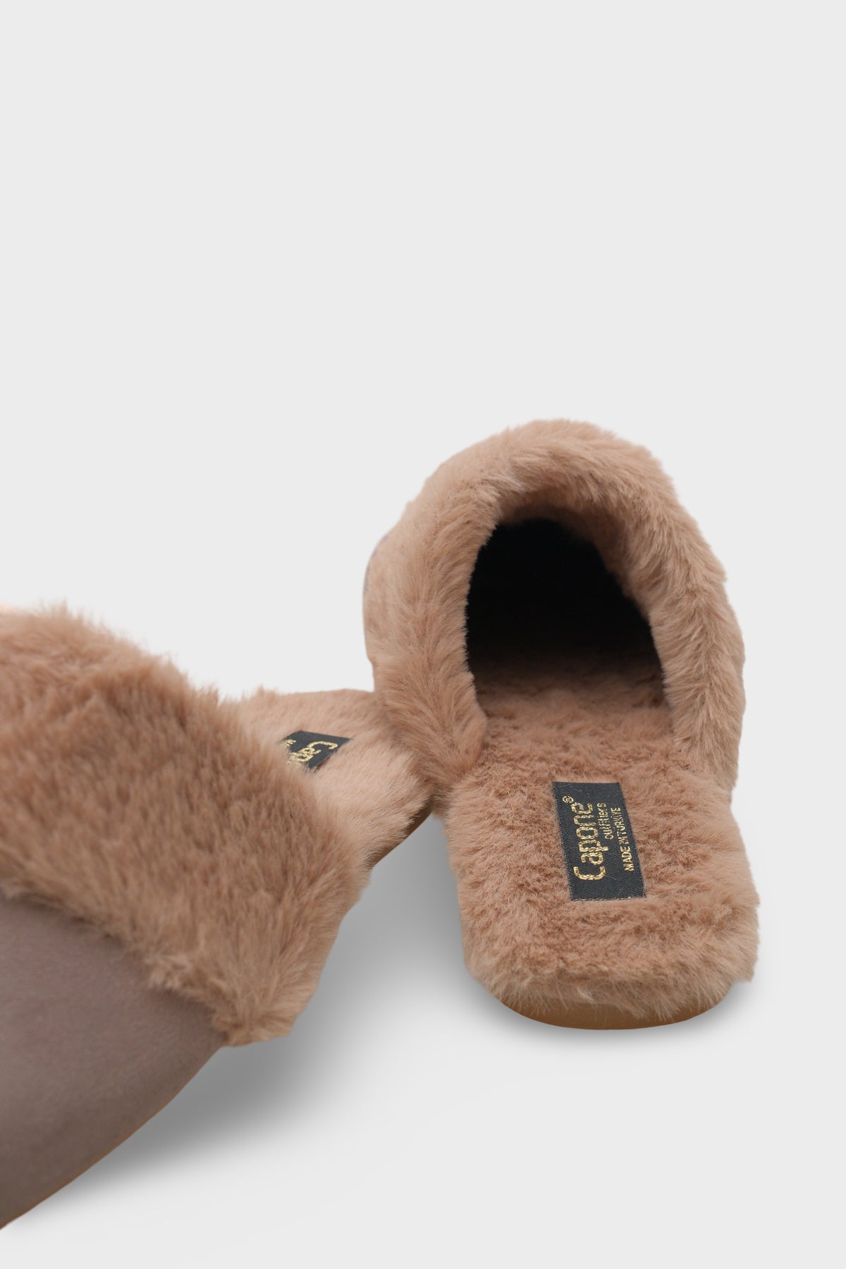 Elyse Kadın Kapalı Gondol Tüylü Terlik