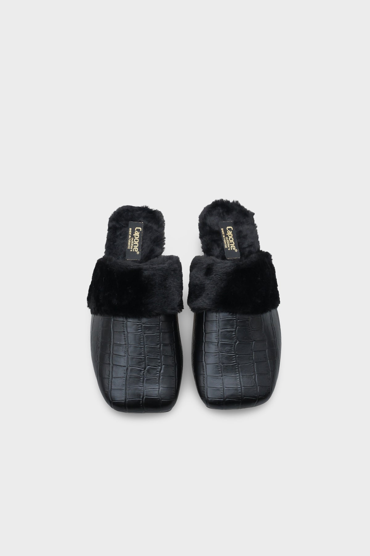 Elyse Kadın Kapalı Gondol Tüylü Terlik