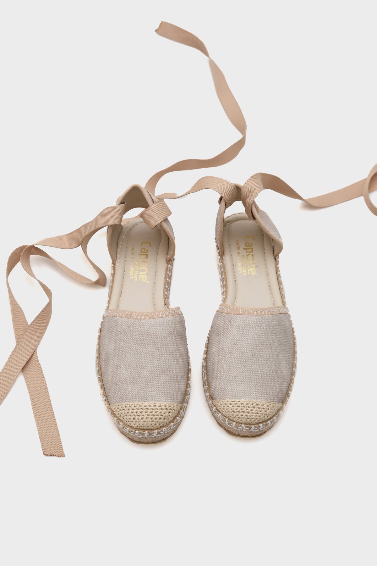 Brianna Kalın Tabanlı Bilekten Bağlamalı Kadın Espadril