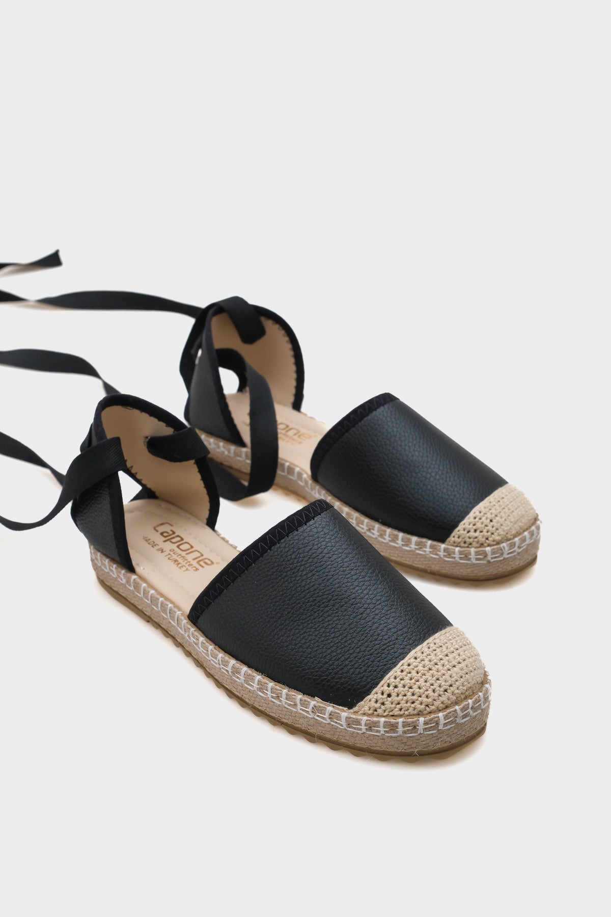 Brianna Kalın Tabanlı Bilekten Bağlamalı Kadın Espadril