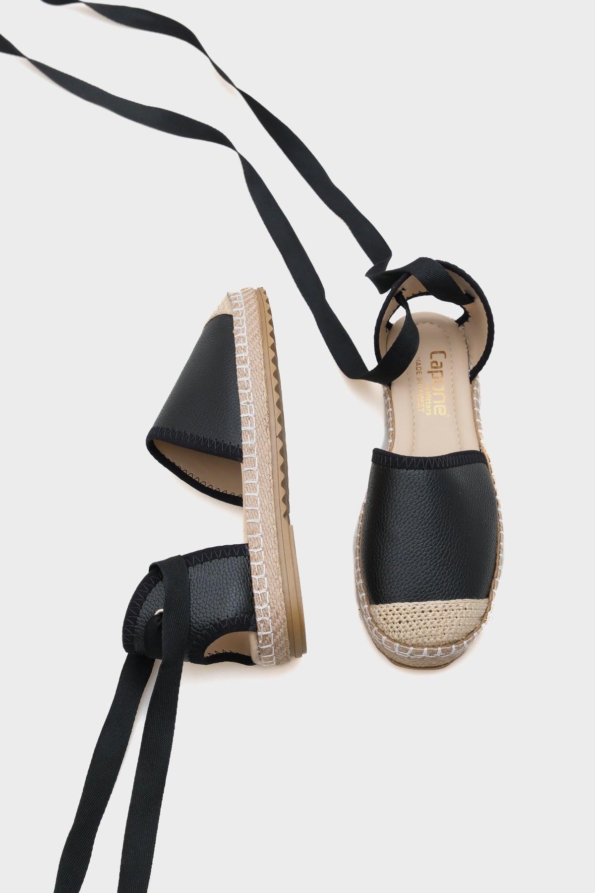 Brianna Kalın Tabanlı Bilekten Bağlamalı Kadın Espadril