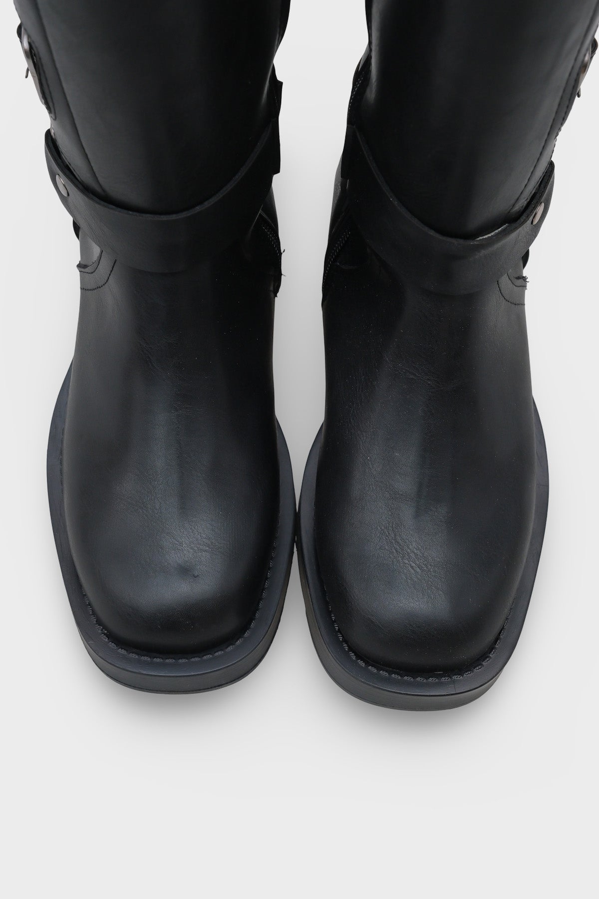 Motorcu Fermuarlı Kadın Çizme