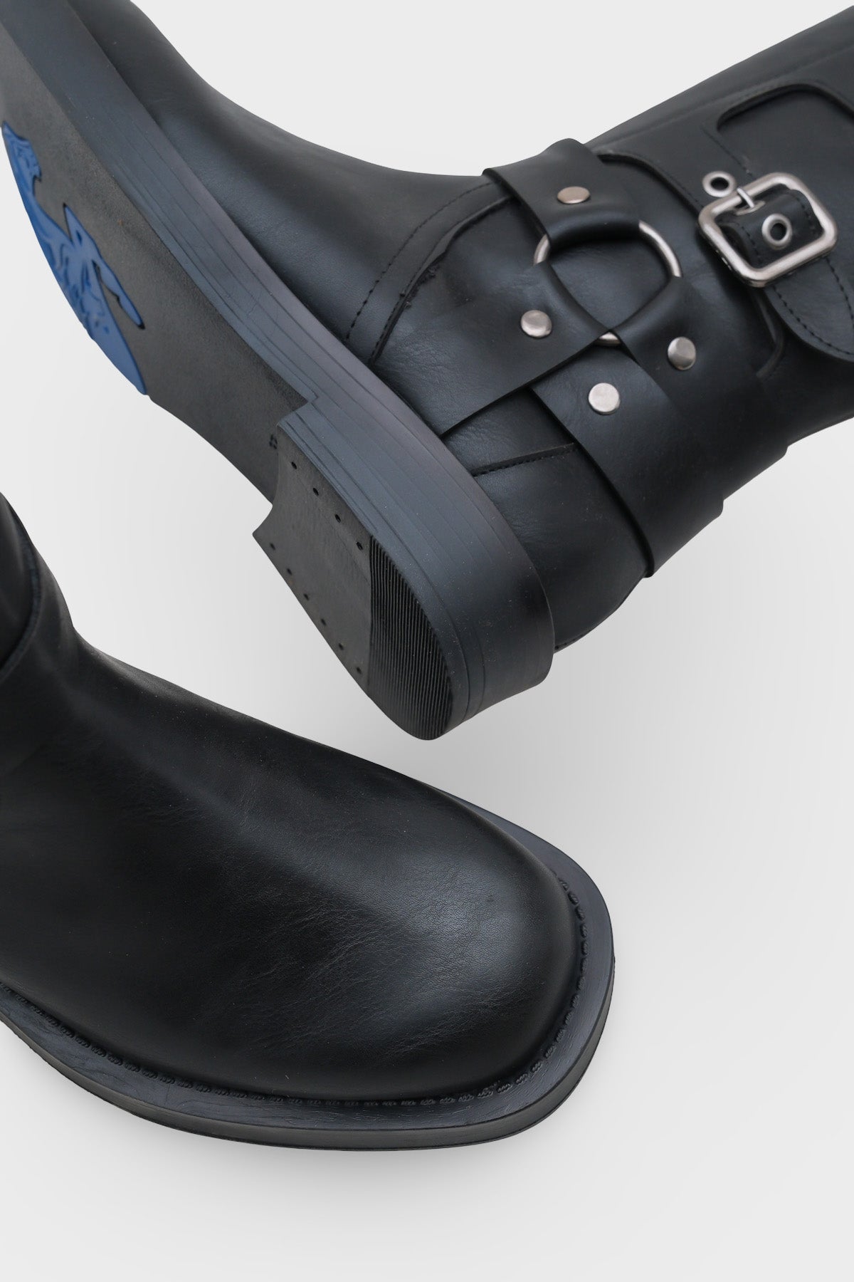 Motorcu Fermuarlı Kadın Çizme