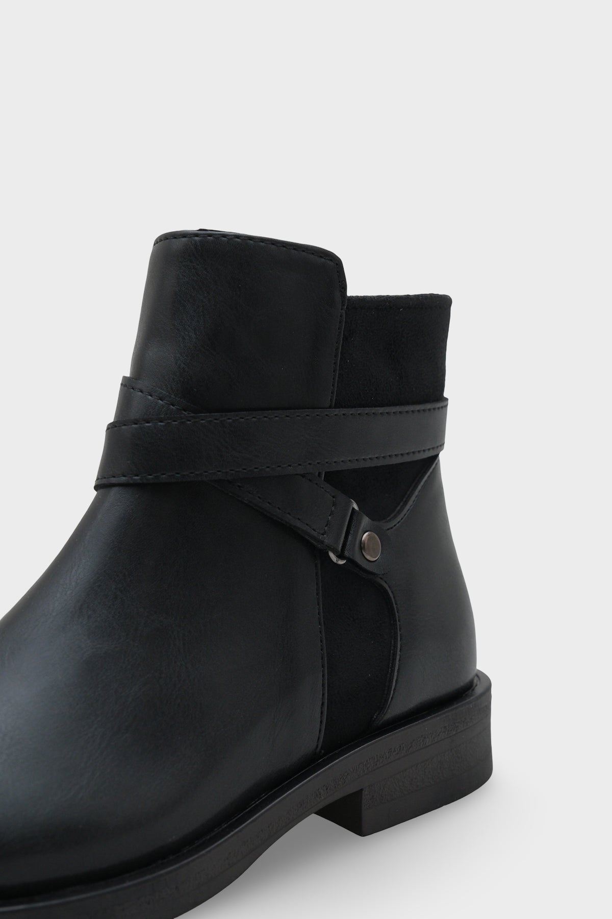 Tory Yandan Fermuarlı Kadın Bot