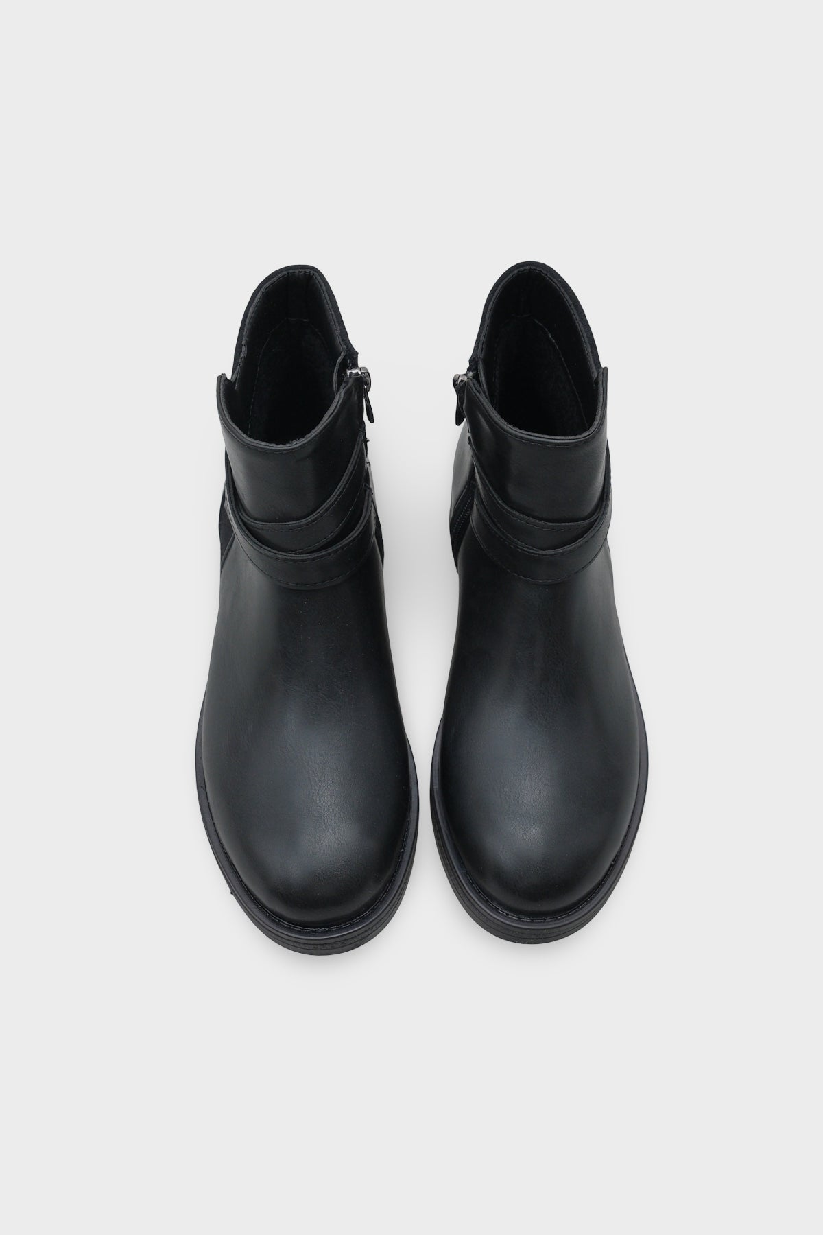 Tory Yandan Fermuarlı Kadın Bot