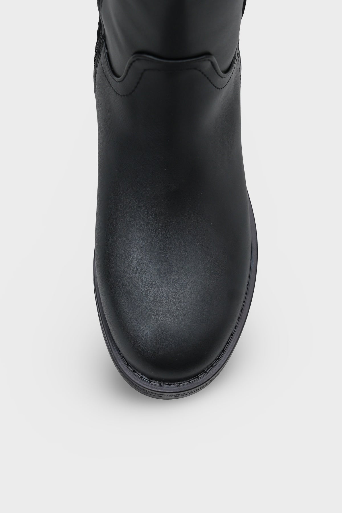 Tokalı Binici Fermuarlı Kadın Çizme