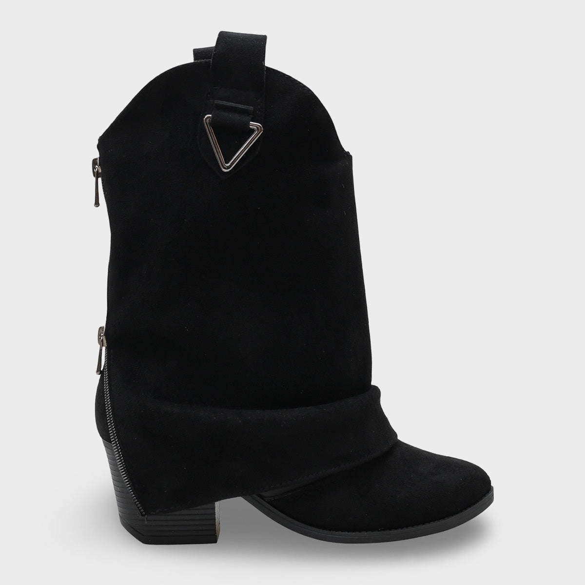 Rhianna Büzgülü Kovboy Çizme