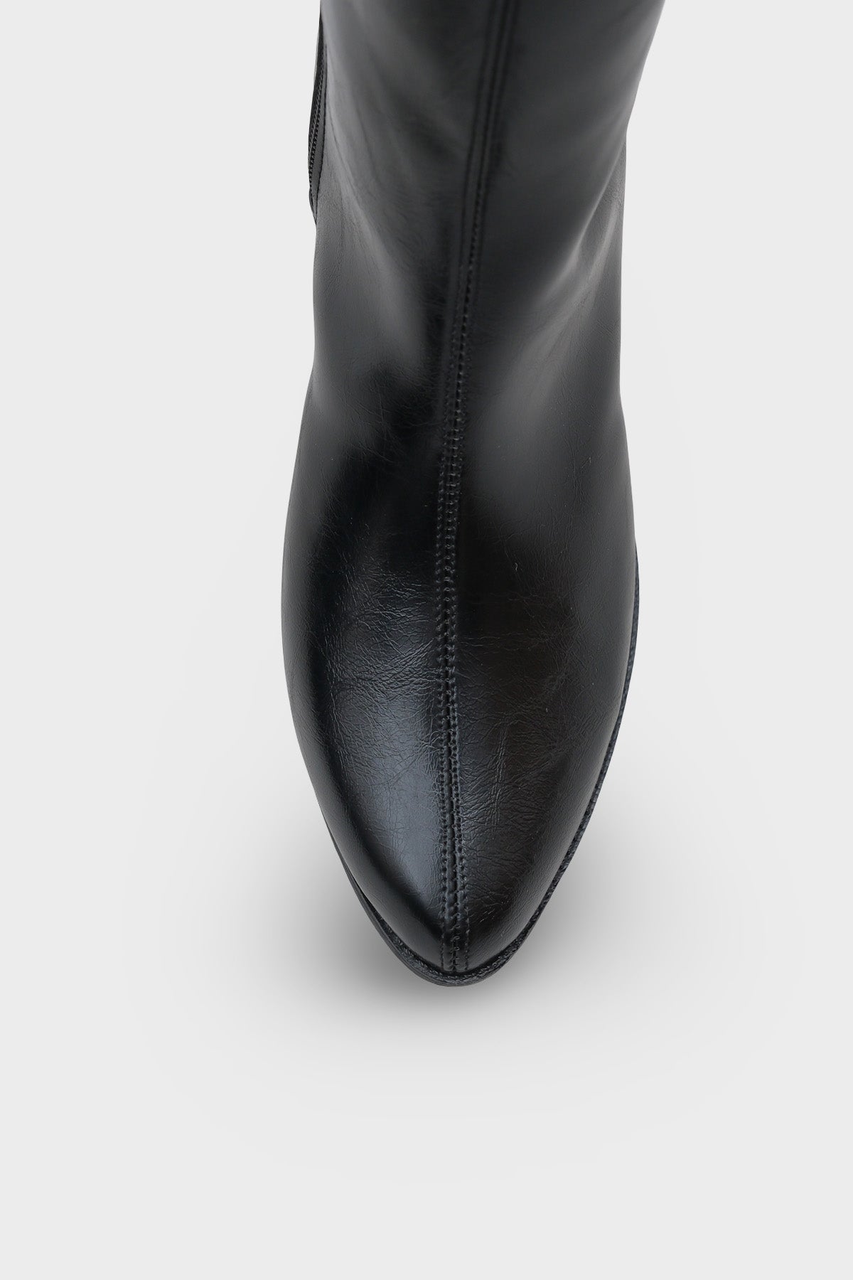 Fermuarlı Uzun Kadın Kovboy Çizme