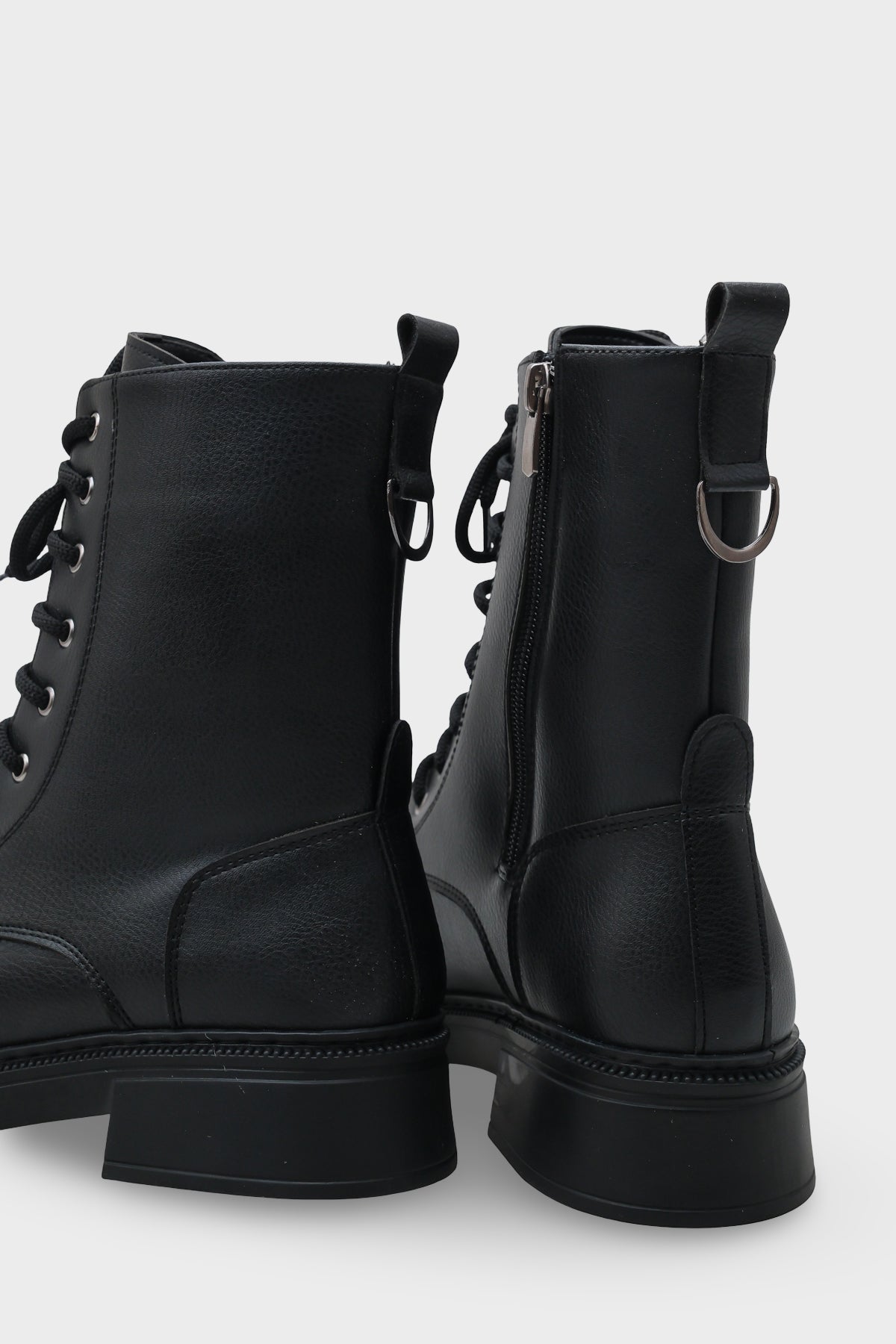 Estell Yandan Fermuarlı Bağcıklı Kadın Bot