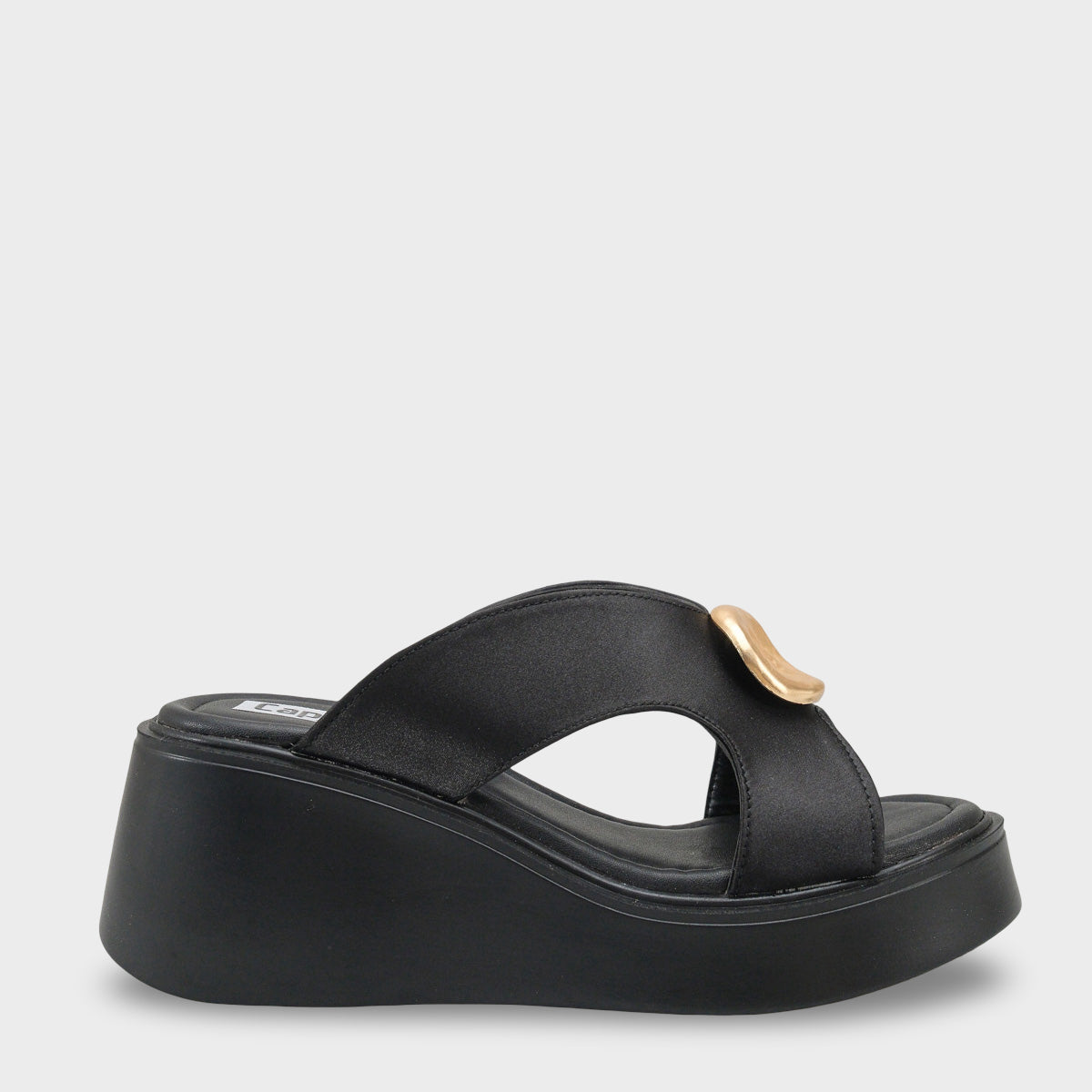 Zarla Taşlı Dolgu Topuk Günlük Kadın Terlik