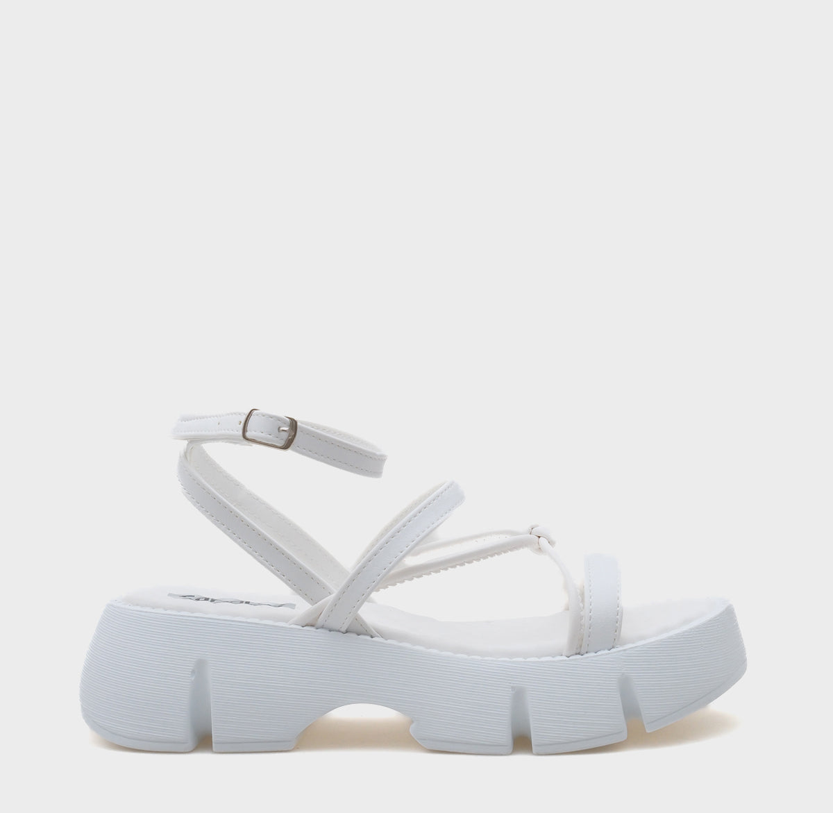 Amy Kalın Tabanlı Bilekten Bantlı Konfor Tabanlı Kadın Sandalet