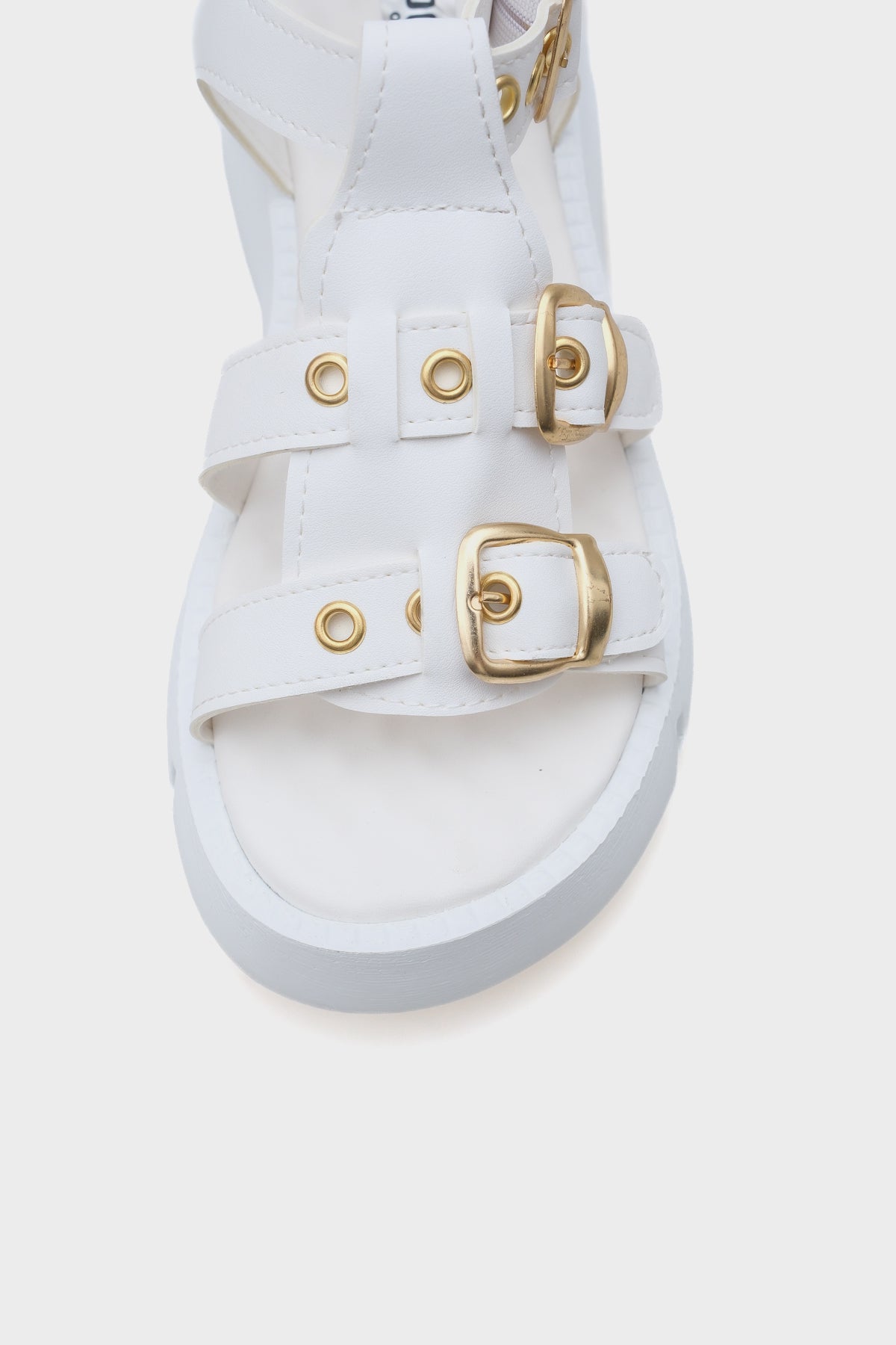 Cherry Kalın Tabanlı Bilekten Bantlı Konfor Tabanlı Kadın Sandalet