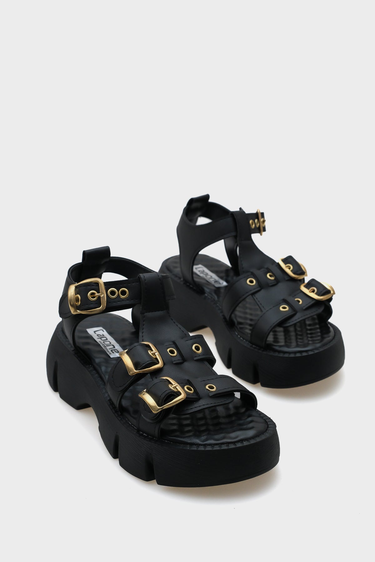 Cherry Kalın Tabanlı Bilekten Bantlı Konfor Tabanlı Kadın Sandalet