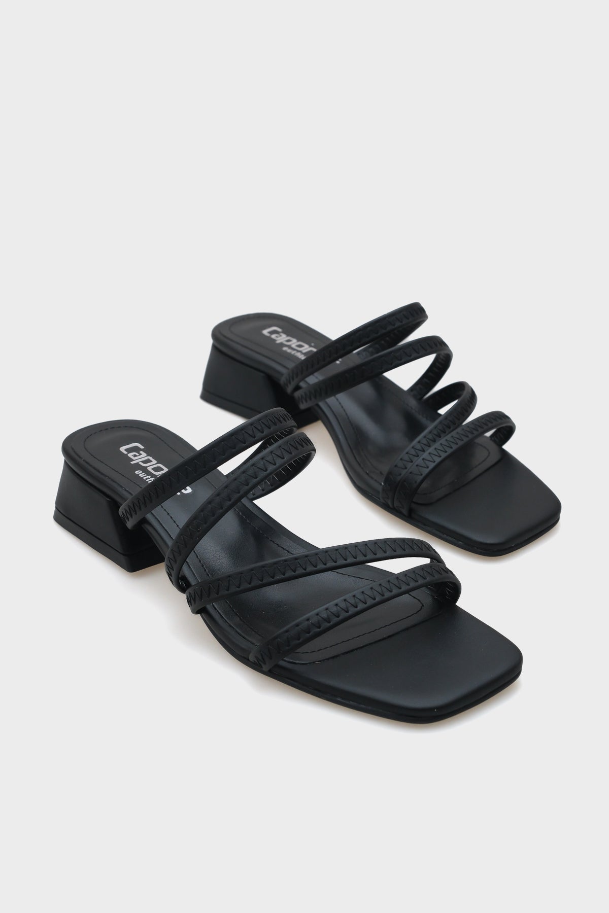 Leyla Kadın Kısa Topuklu Günlük Şık Terlik