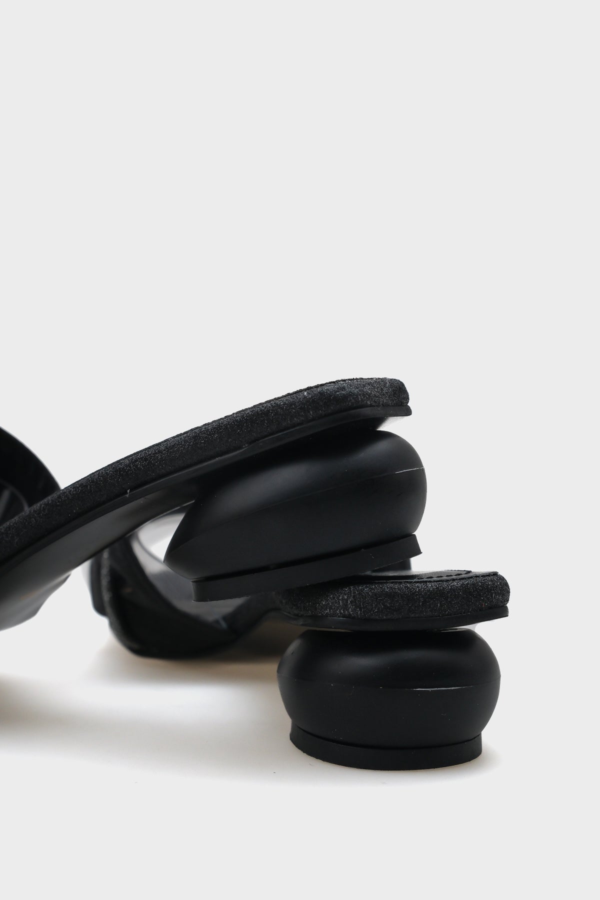 Lily Kadın Büzgülü Taşlı Orta Topuklu Şık Terlik