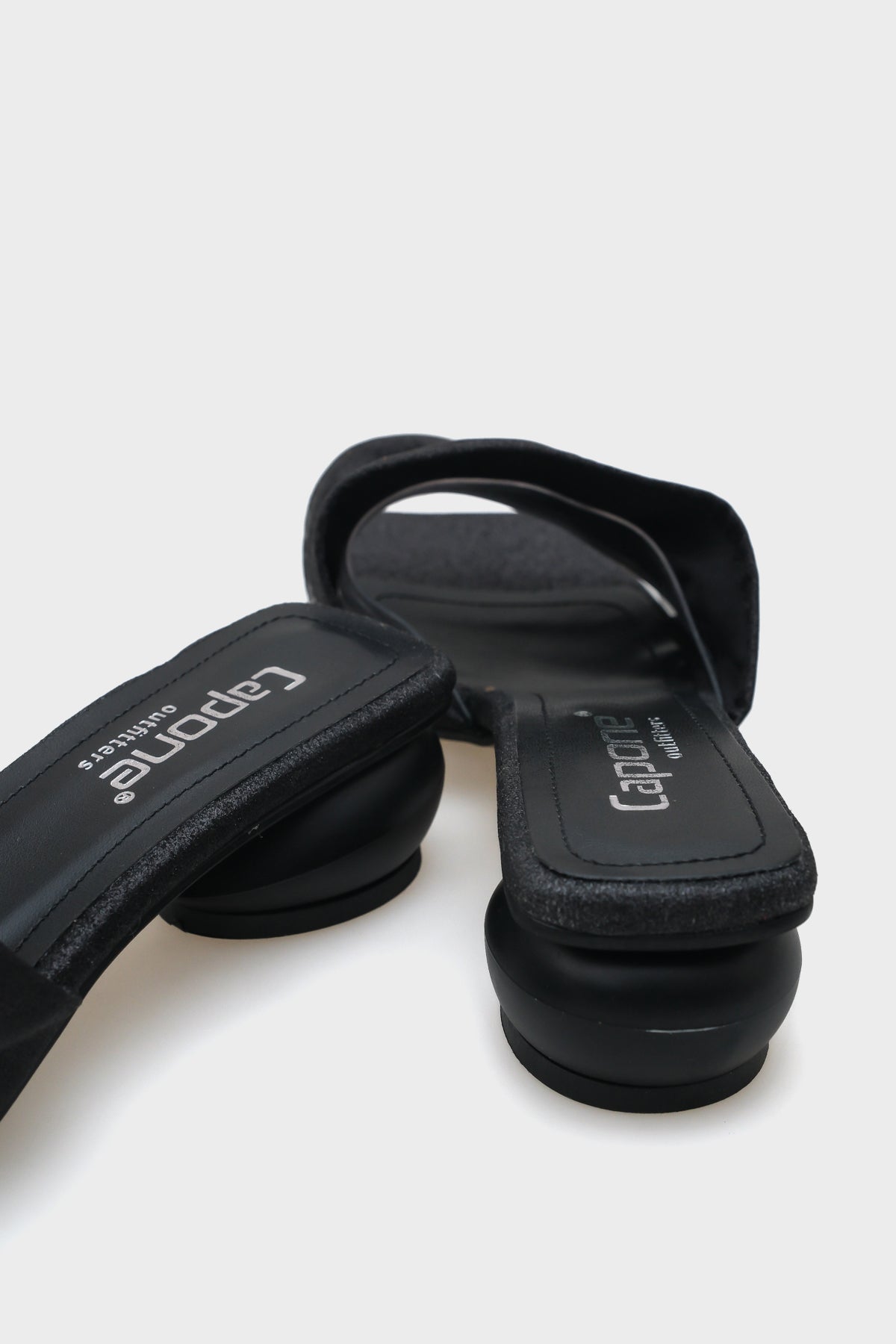 Lily Kadın Büzgülü Taşlı Orta Topuklu Şık Terlik