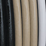 Lina Beyaz Nude Kadın Orta Topuklu Şık Terlik