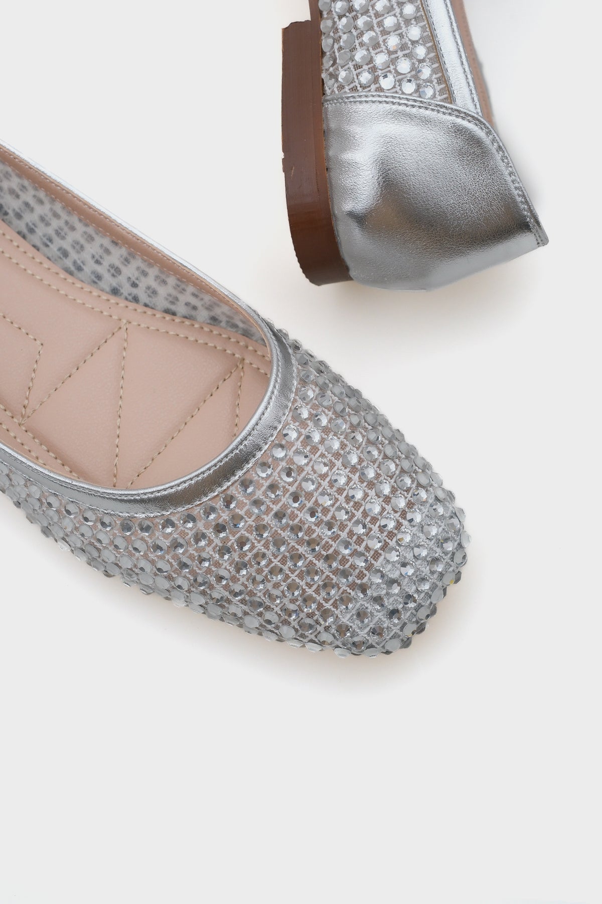 Abra Fileli Taşlı Kadın Şık Babet