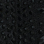 Adore Küt Burunlu Taşlı Dantelli Kadın Babet