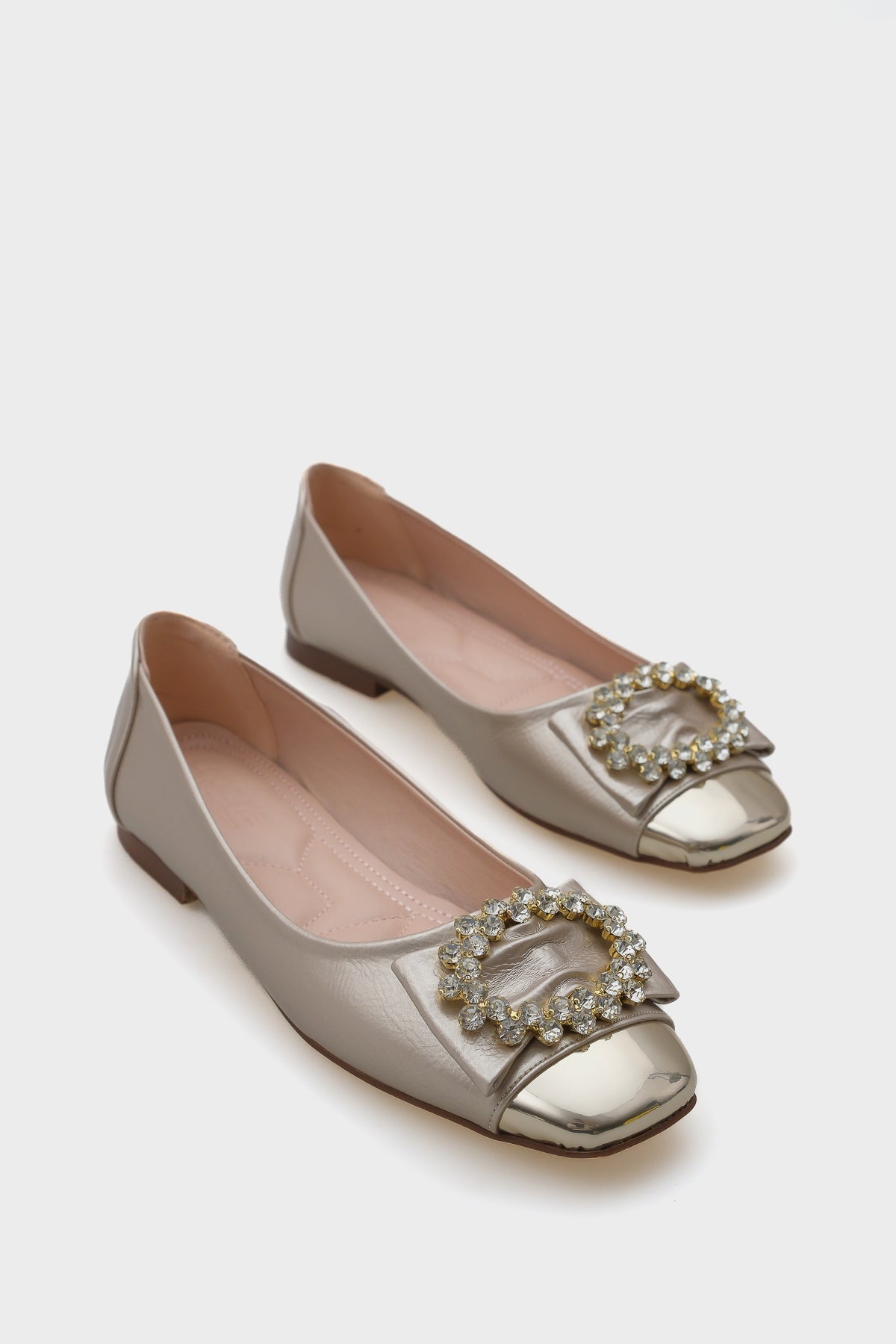 Adriana 058 Kadın Taşlı Babet