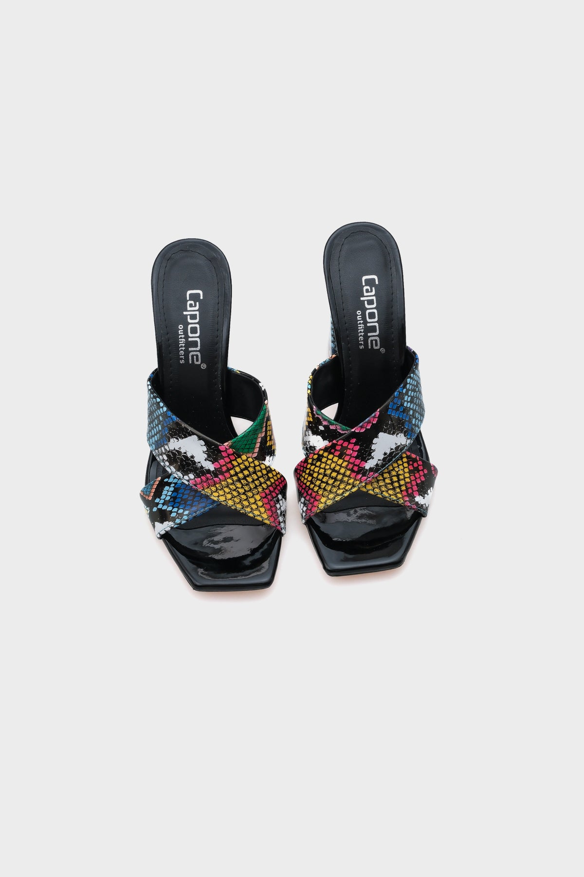 Loria 015 Topuklu Küt Burun Kadın Terlik