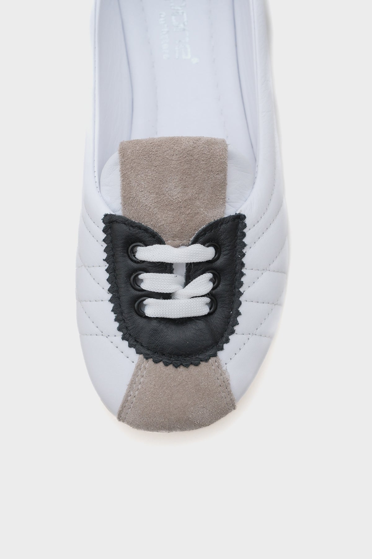 Flora Bağcıklı Hakiki Deri Kadın Spor Ayakkabı Sneaker