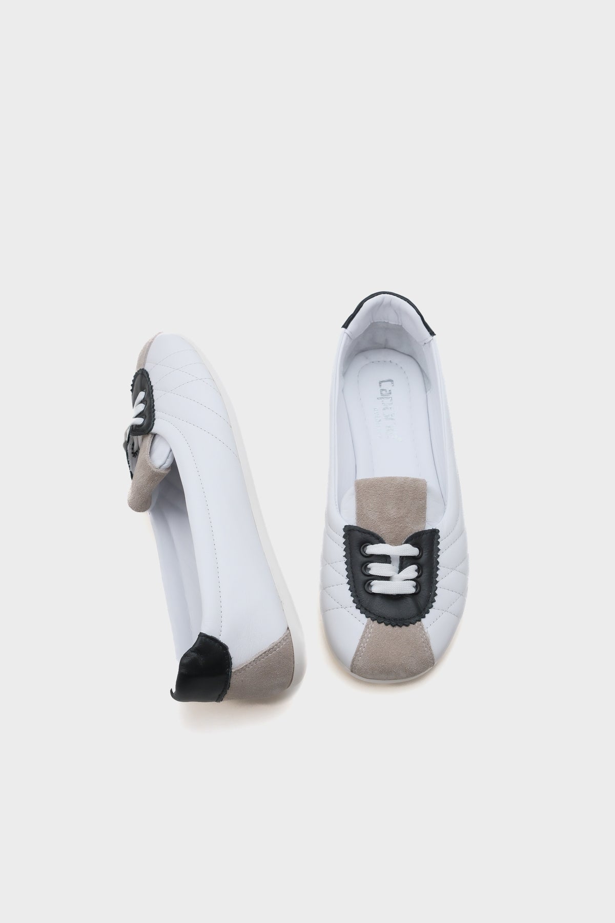 Flora Bağcıklı Hakiki Deri Kadın Spor Ayakkabı Sneaker