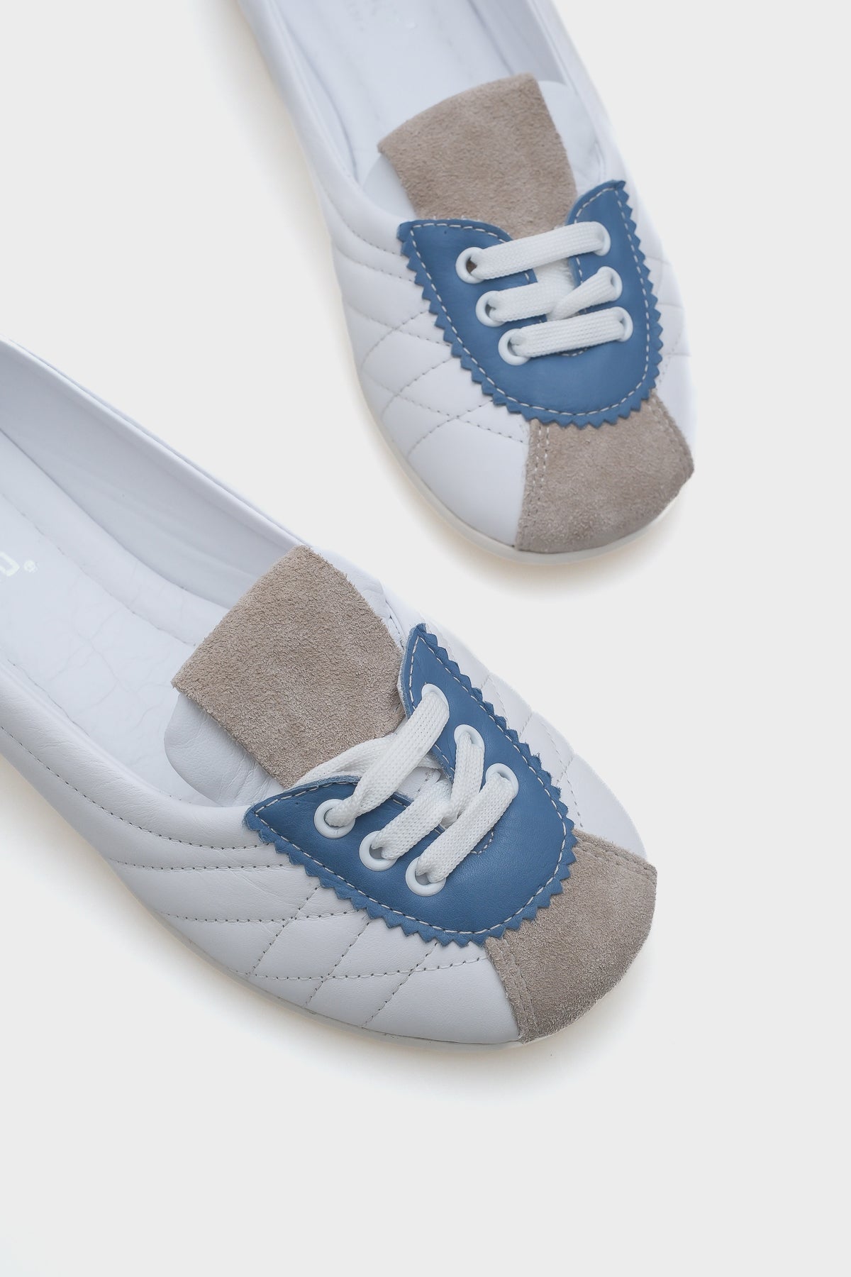 Flora Bağcıklı Hakiki Deri Kadın Spor Ayakkabı Sneaker