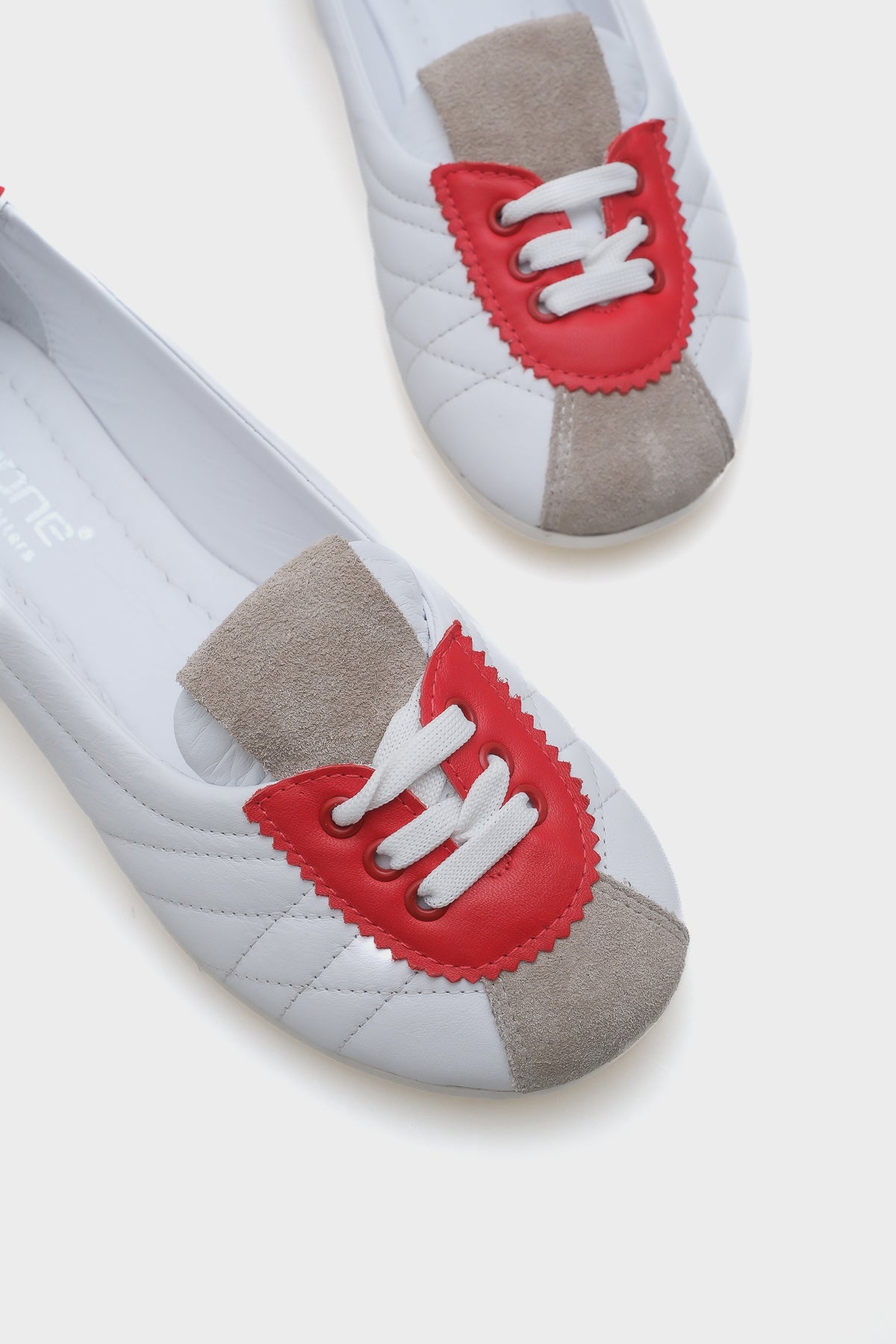 Flora Bağcıklı Hakiki Deri Kadın Spor Ayakkabı Sneaker