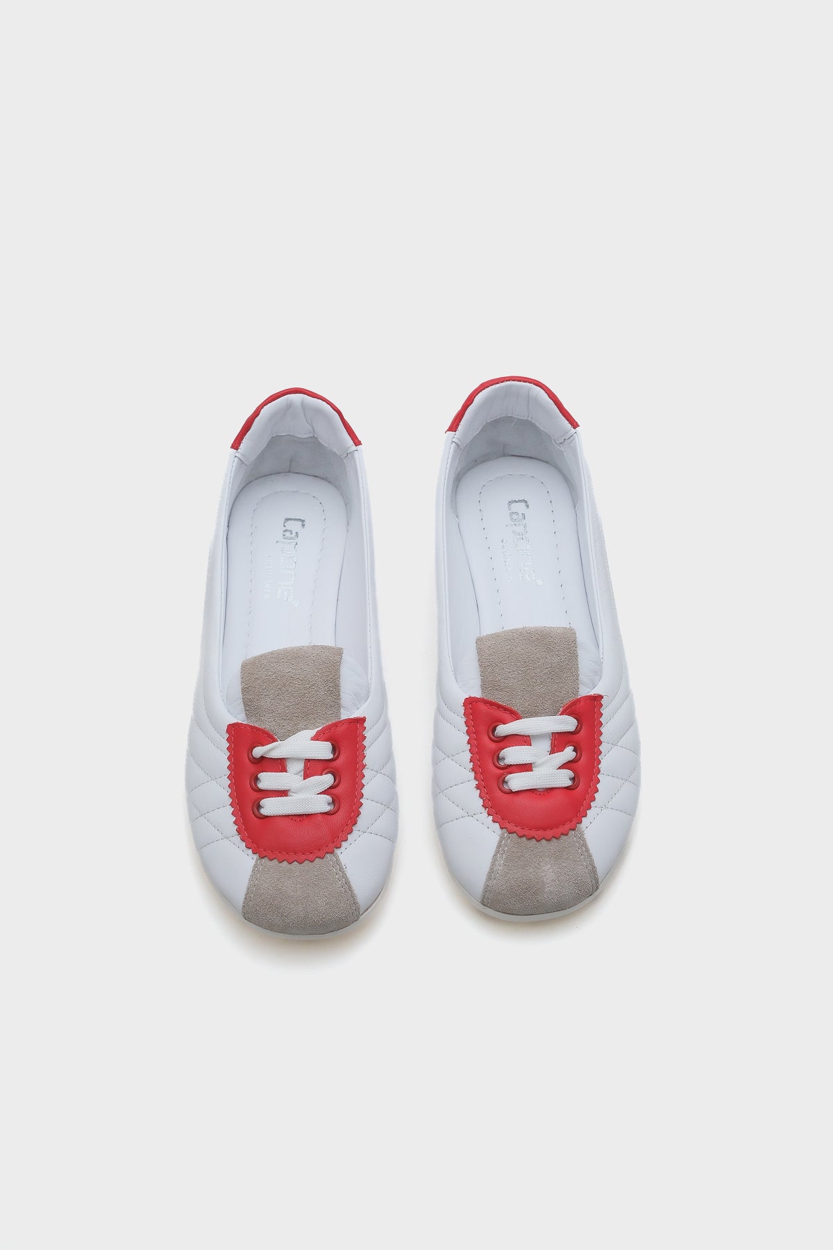 Flora Bağcıklı Hakiki Deri Kadın Spor Ayakkabı Sneaker
